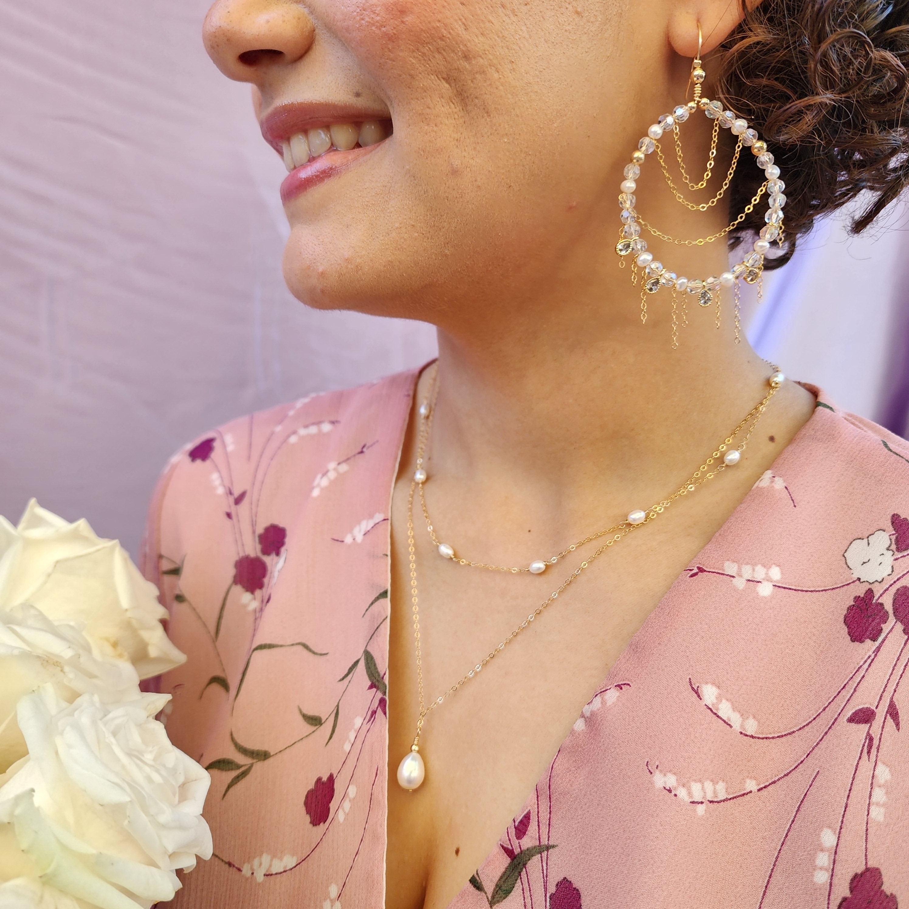 Poppy Pearl Necklace