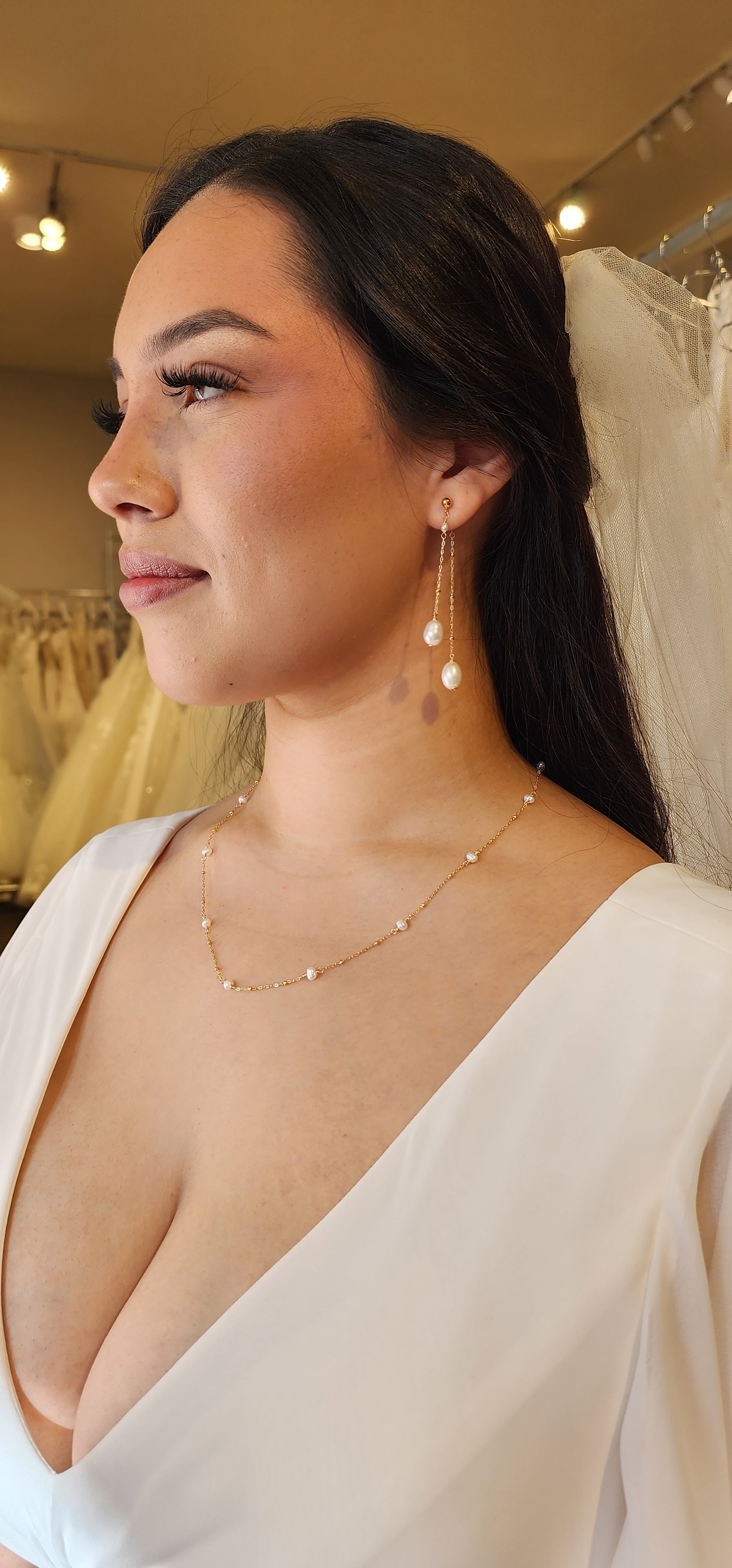 Athena Pearl Earrings