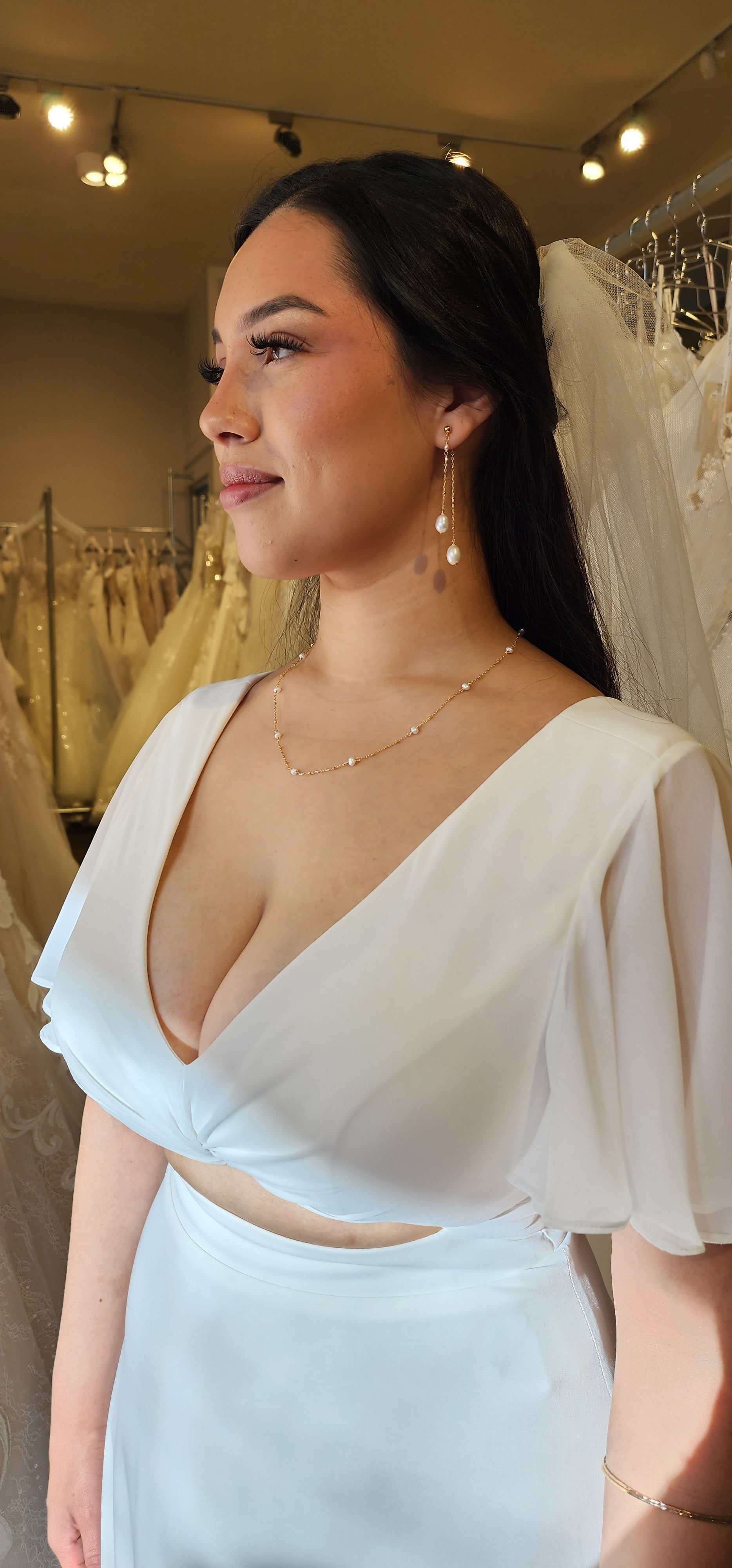 Athena Pearl Earrings