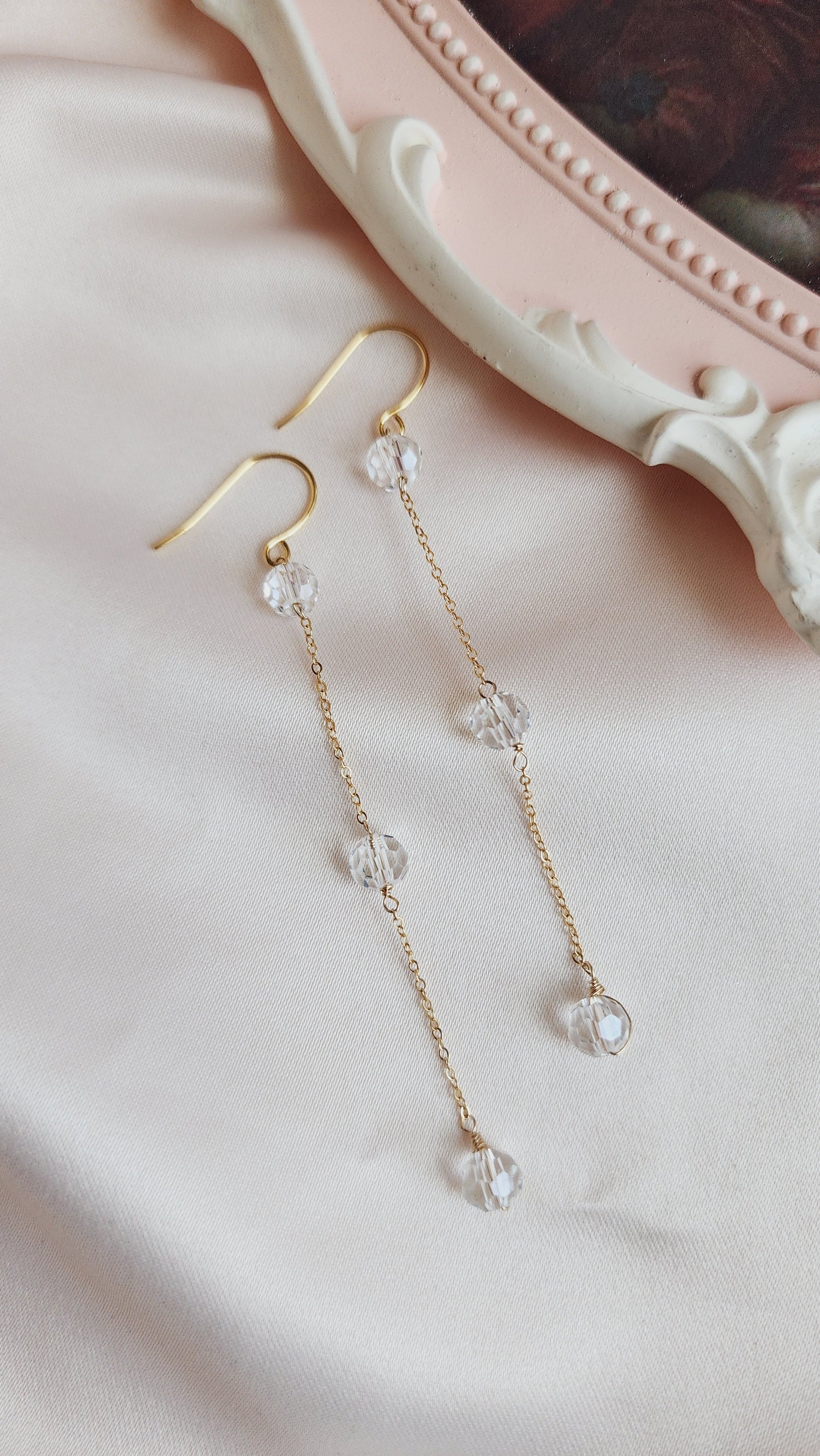 Abba Statement Pearl Earrings
