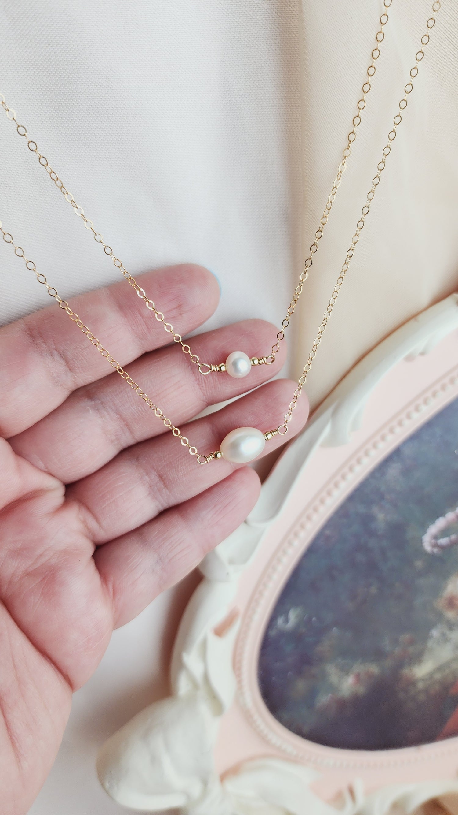 Mermaid Pearl Necklaces