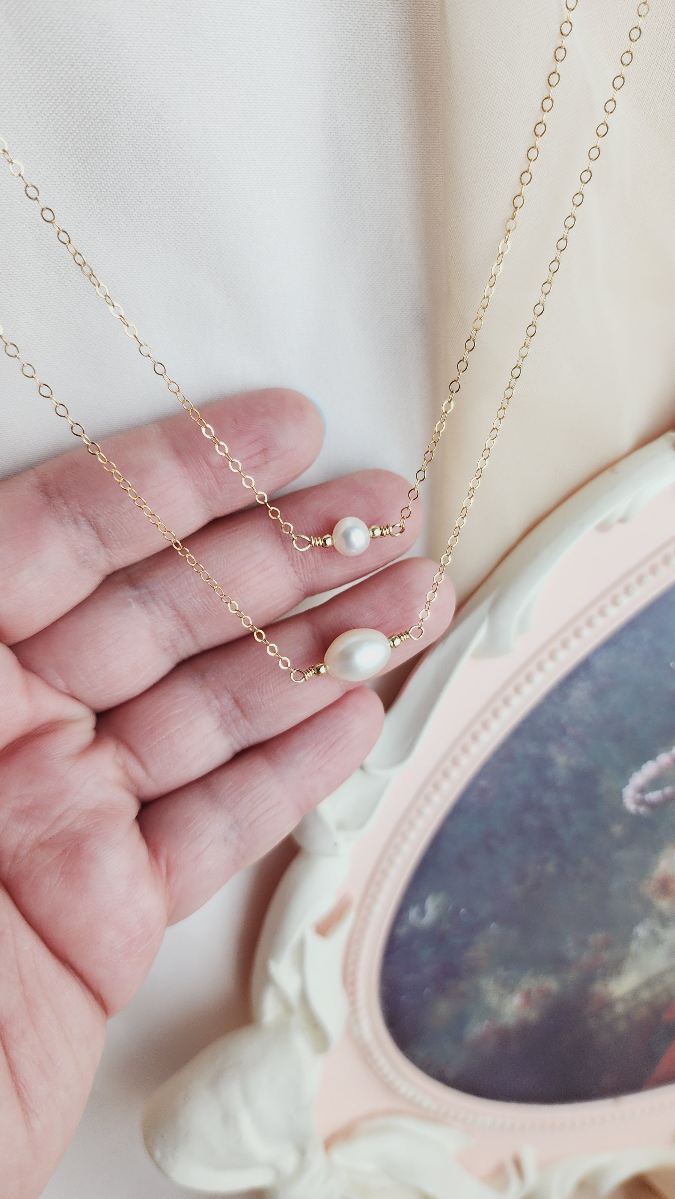 Mermaid Pearl Necklaces