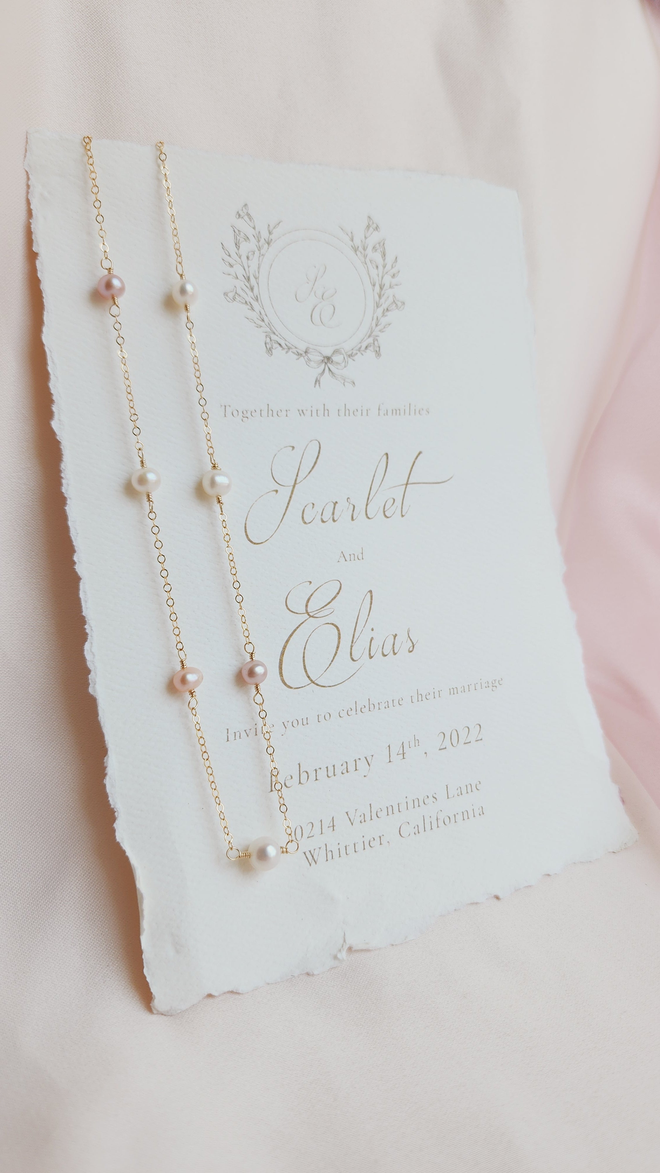 Melanie Multi Color Pearl Necklace