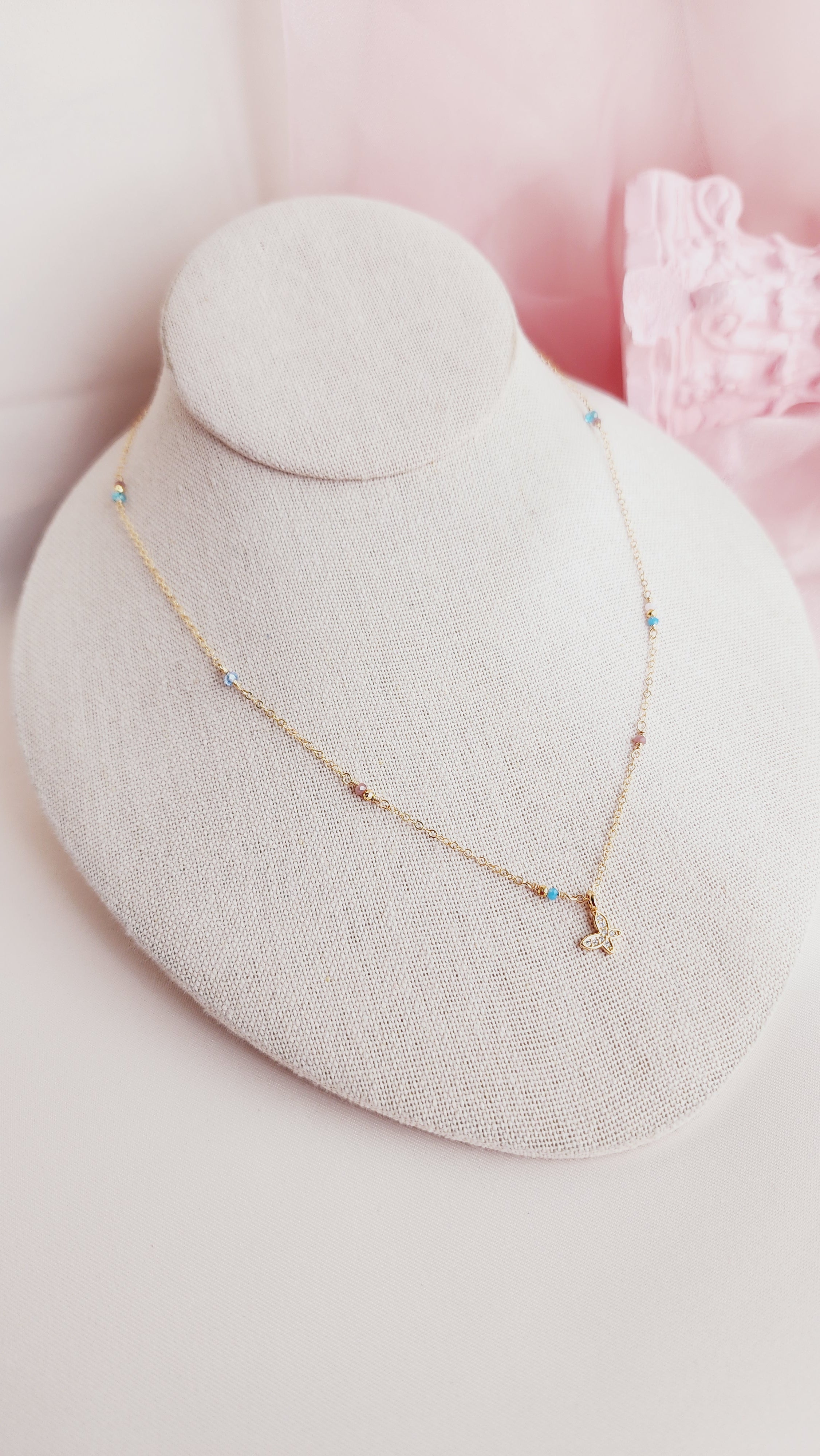 Flutter Butterfly Necklace