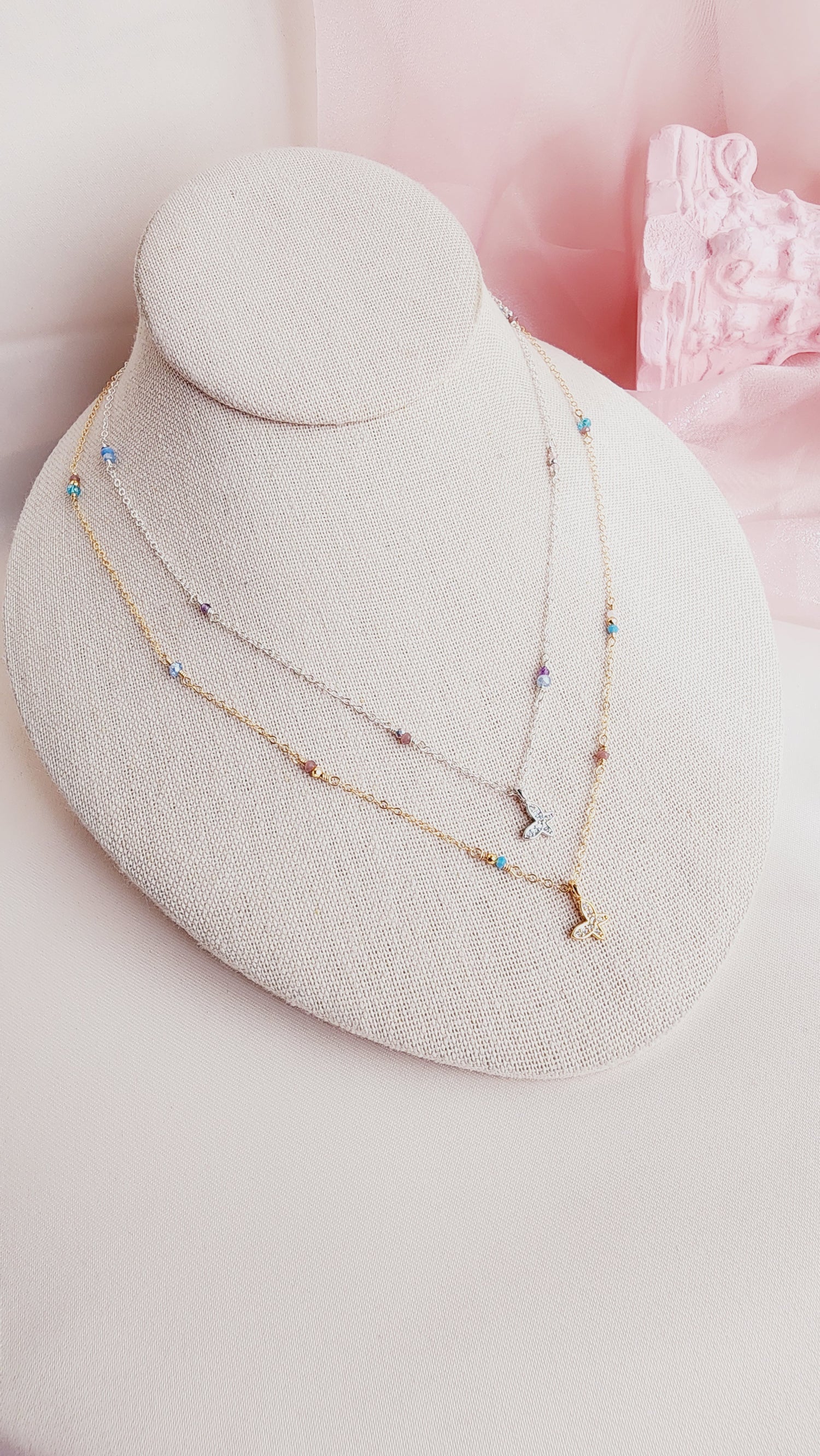 Flutter Butterfly Necklace