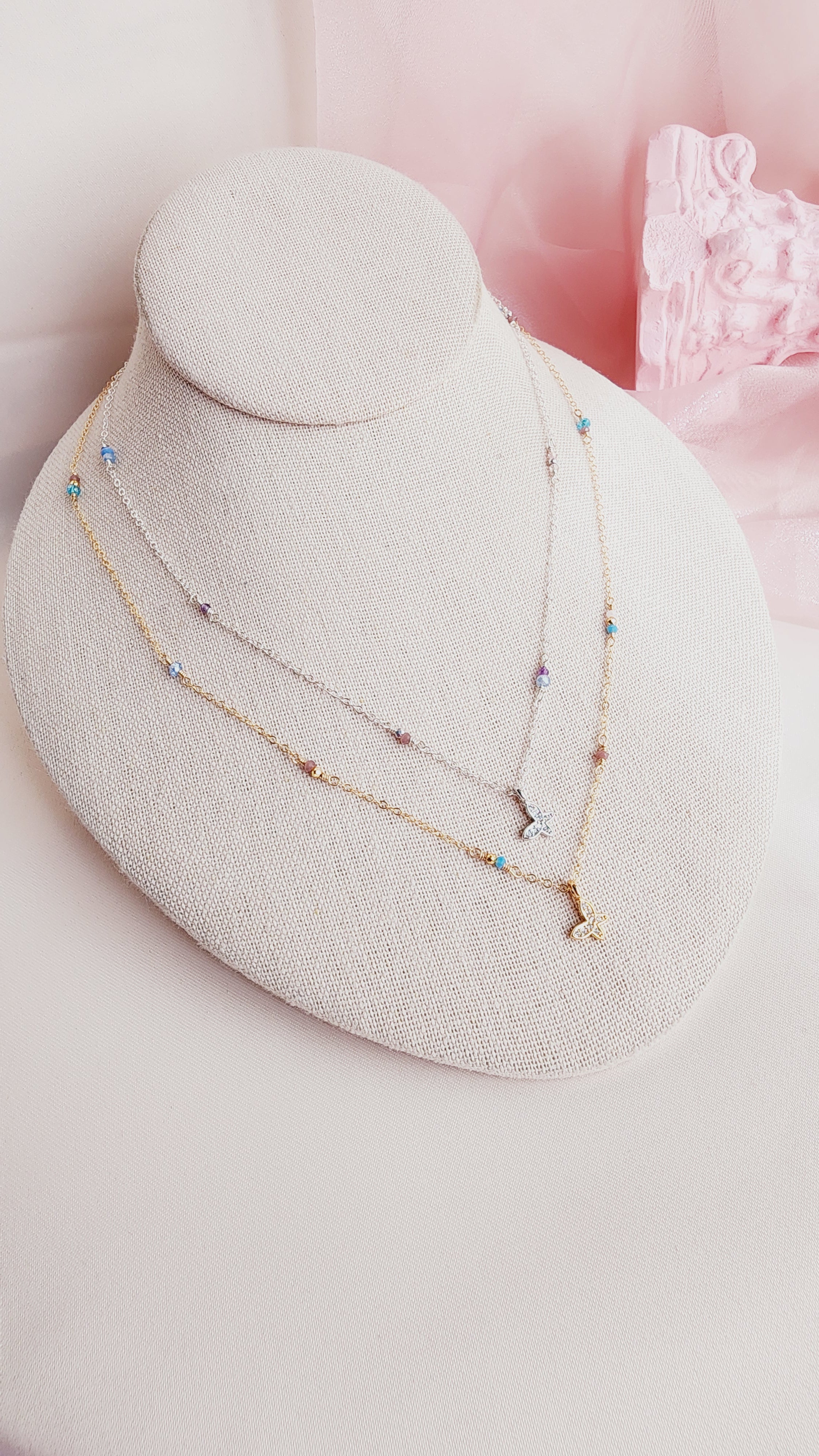 Flutter Butterfly Necklace