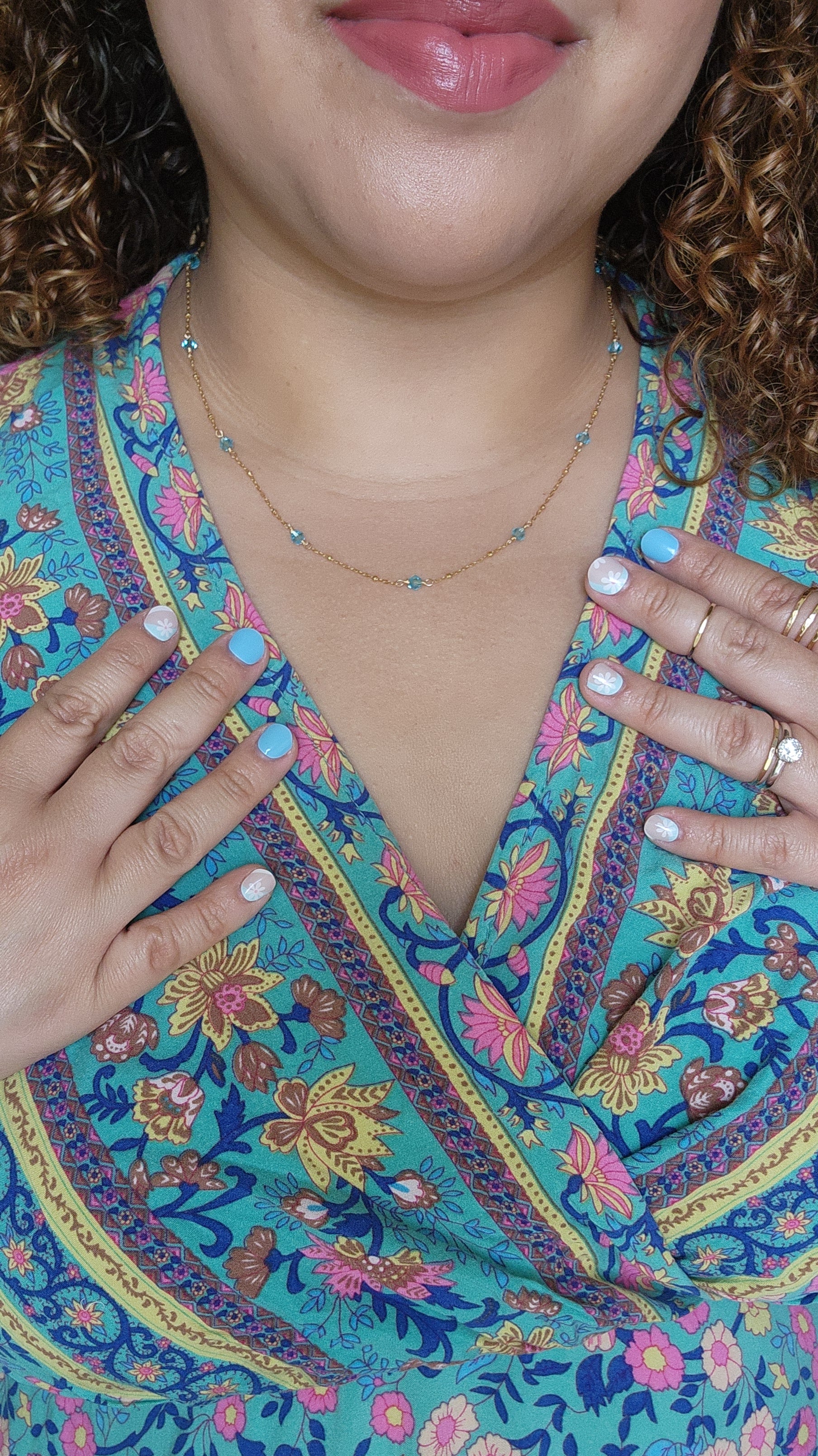 Birthstone Necklaces | 14kt gold fill chain