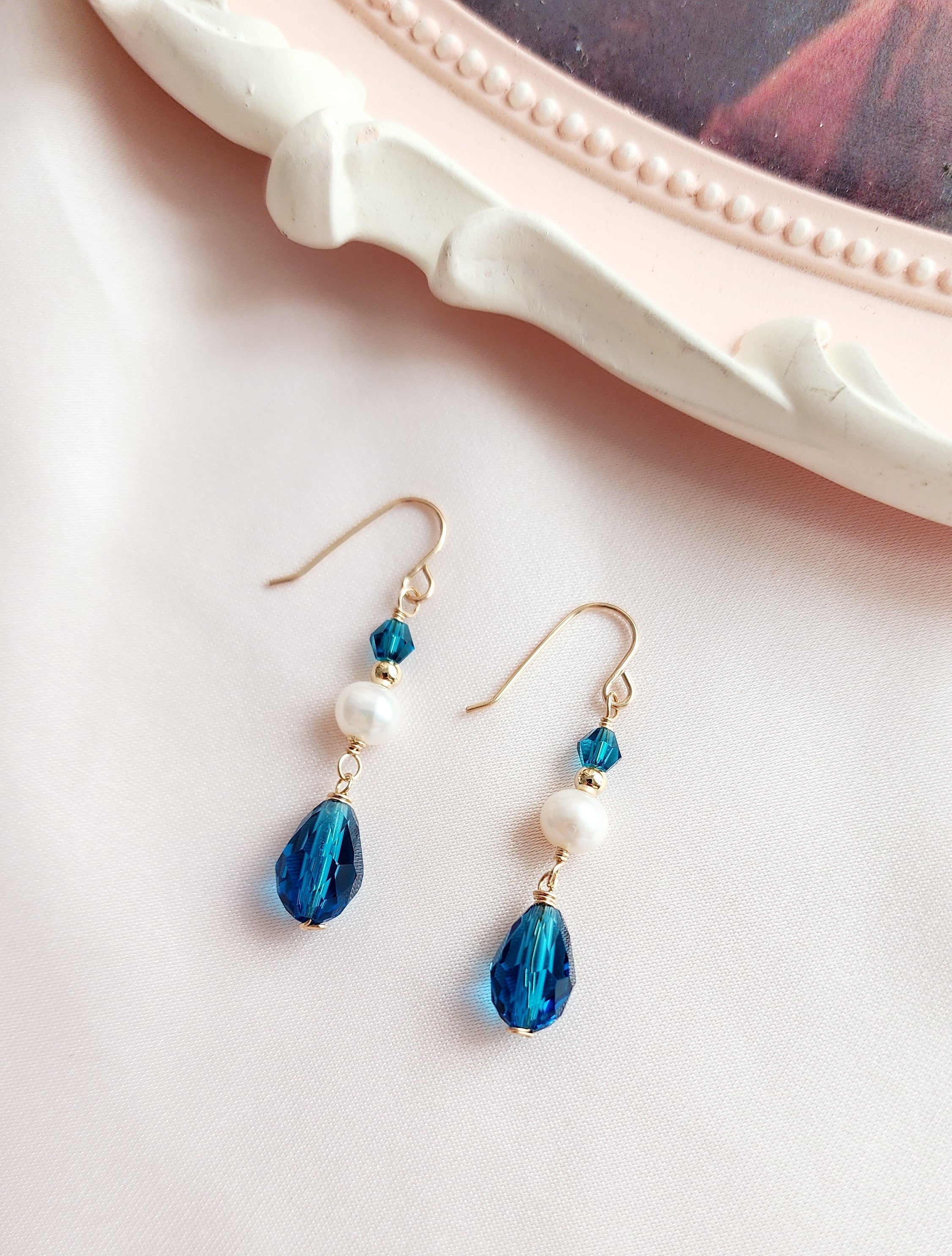 Something Blue Earrings