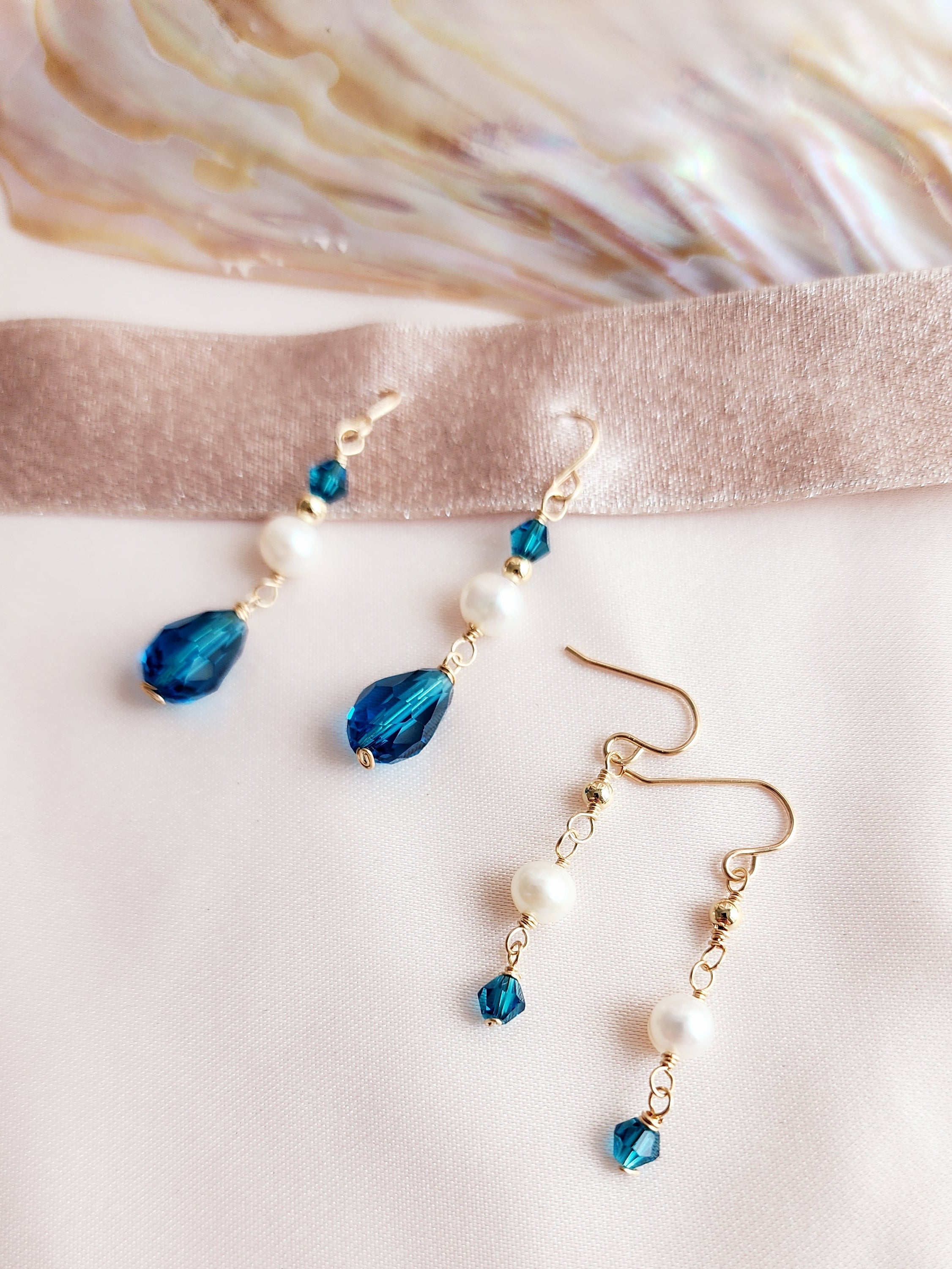 Something Blue Earrings