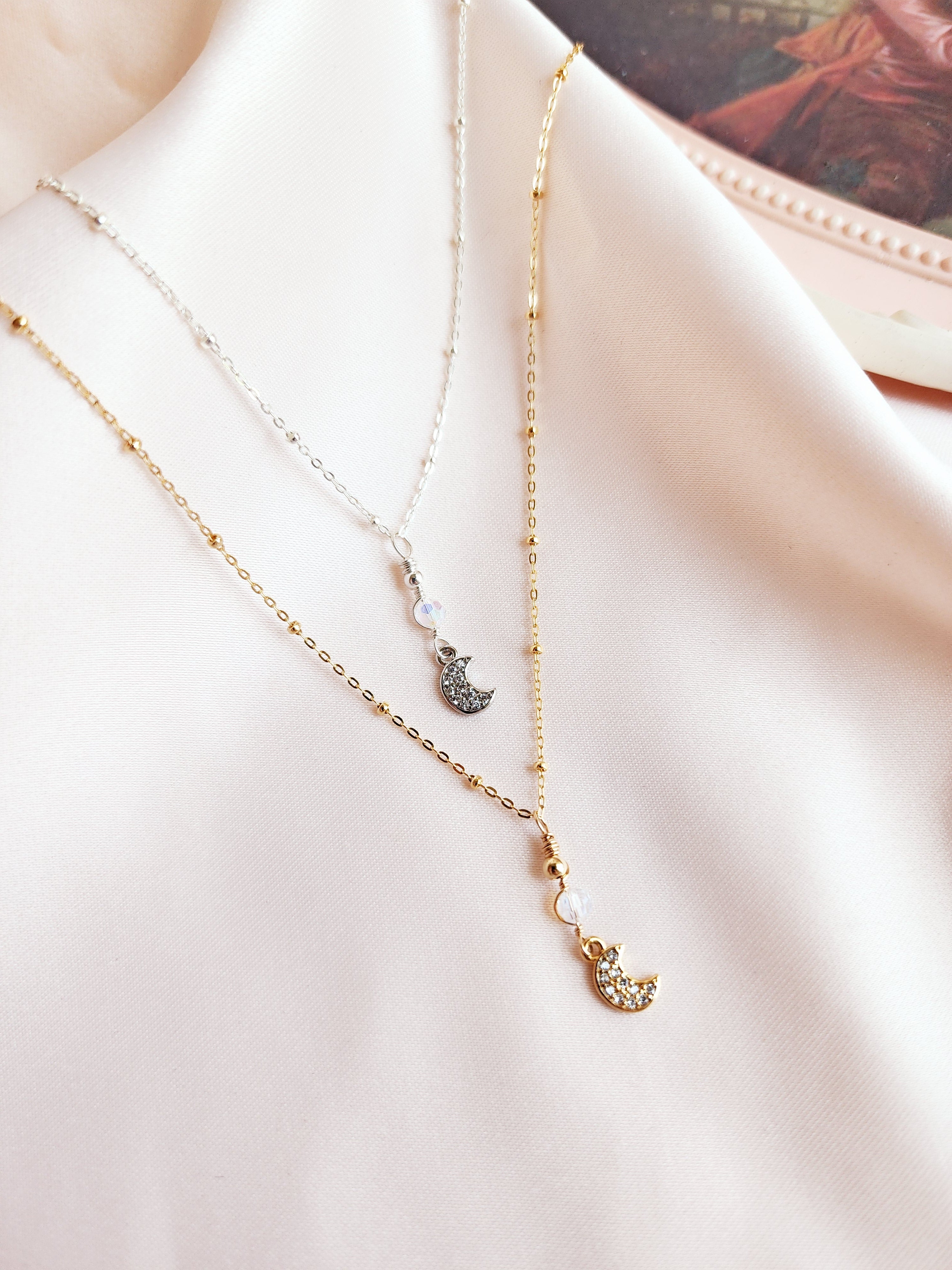 Luna Crescent Necklace