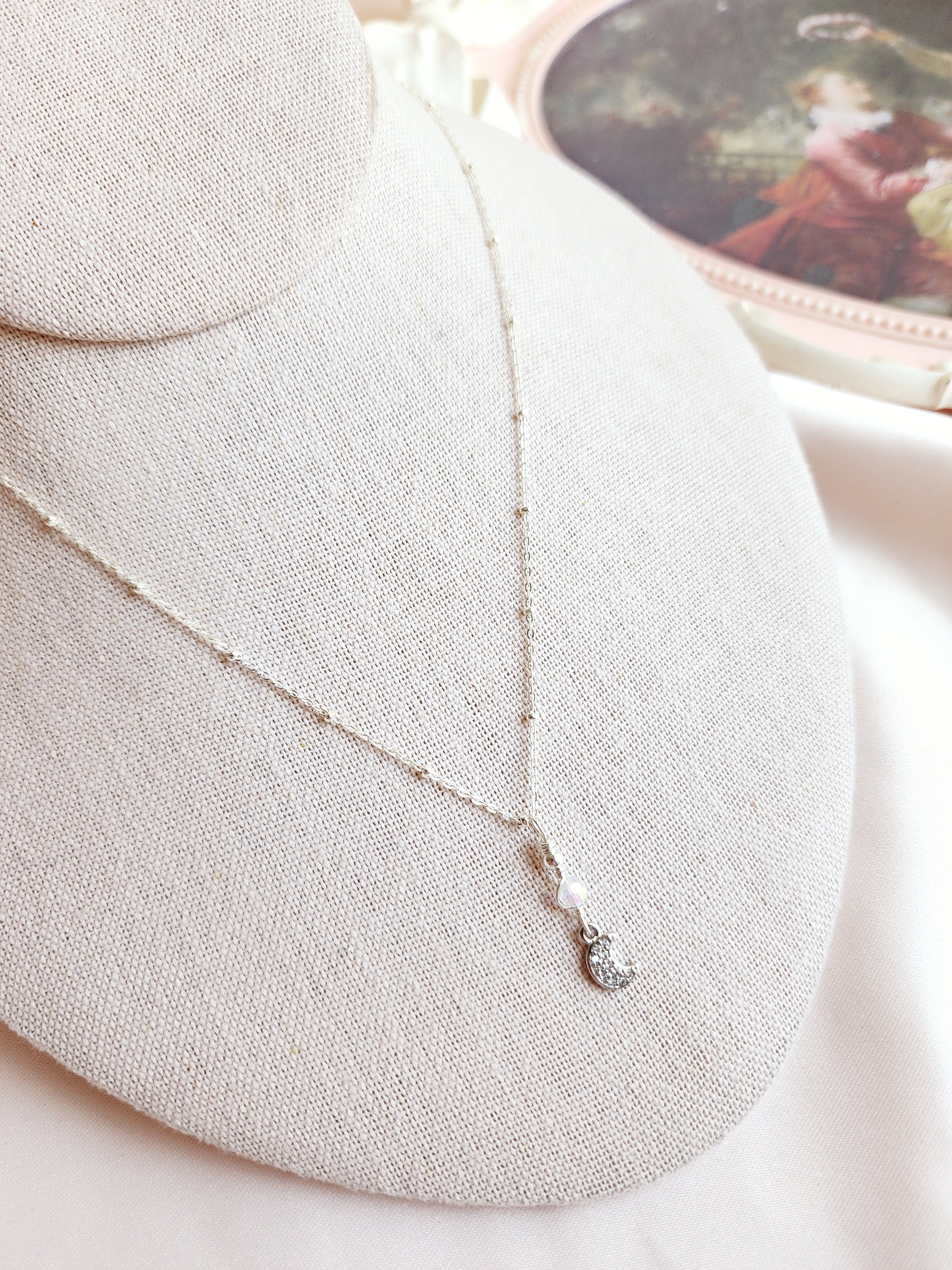 Luna Crescent Necklace