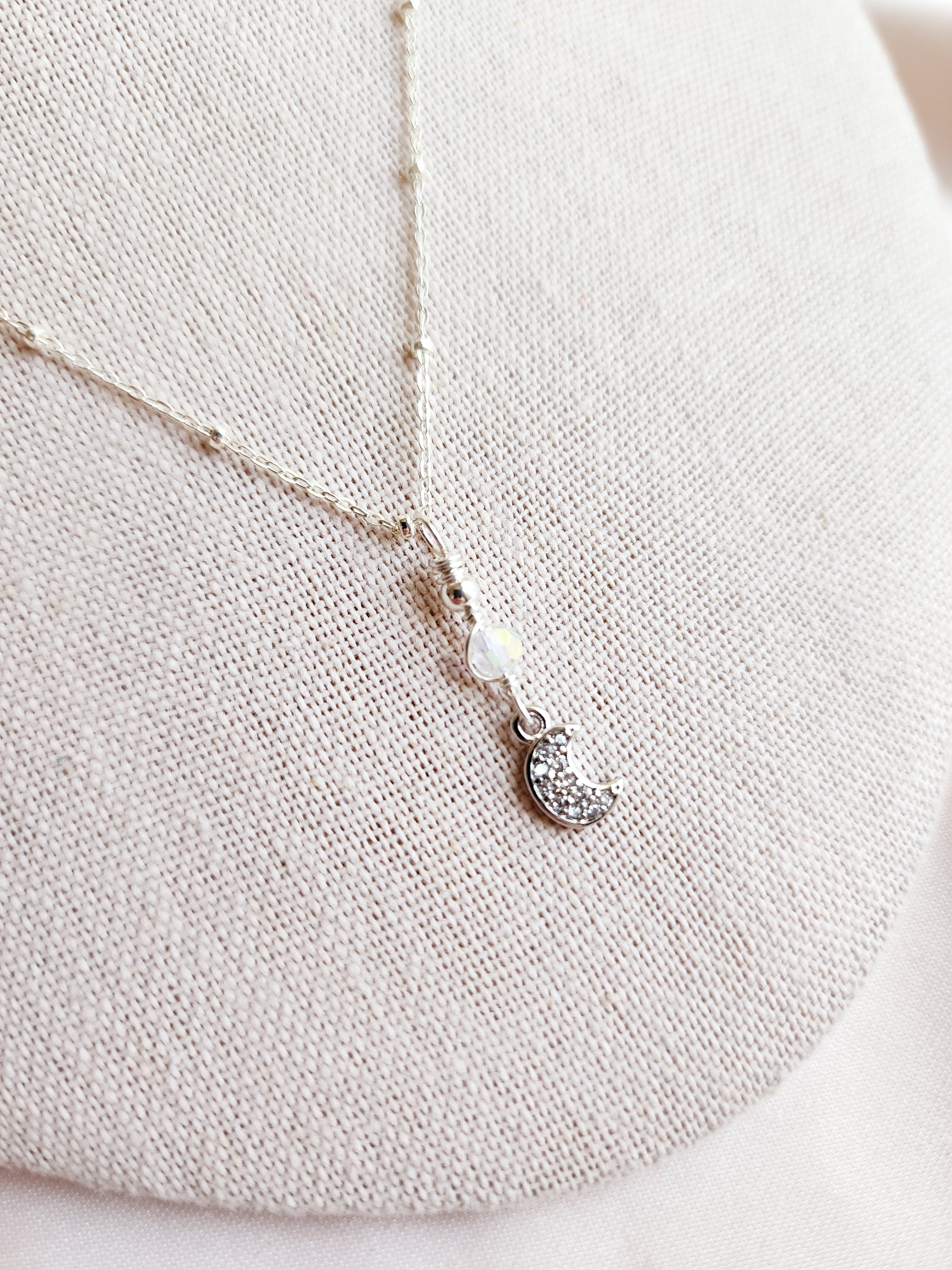 Luna Crescent Necklace
