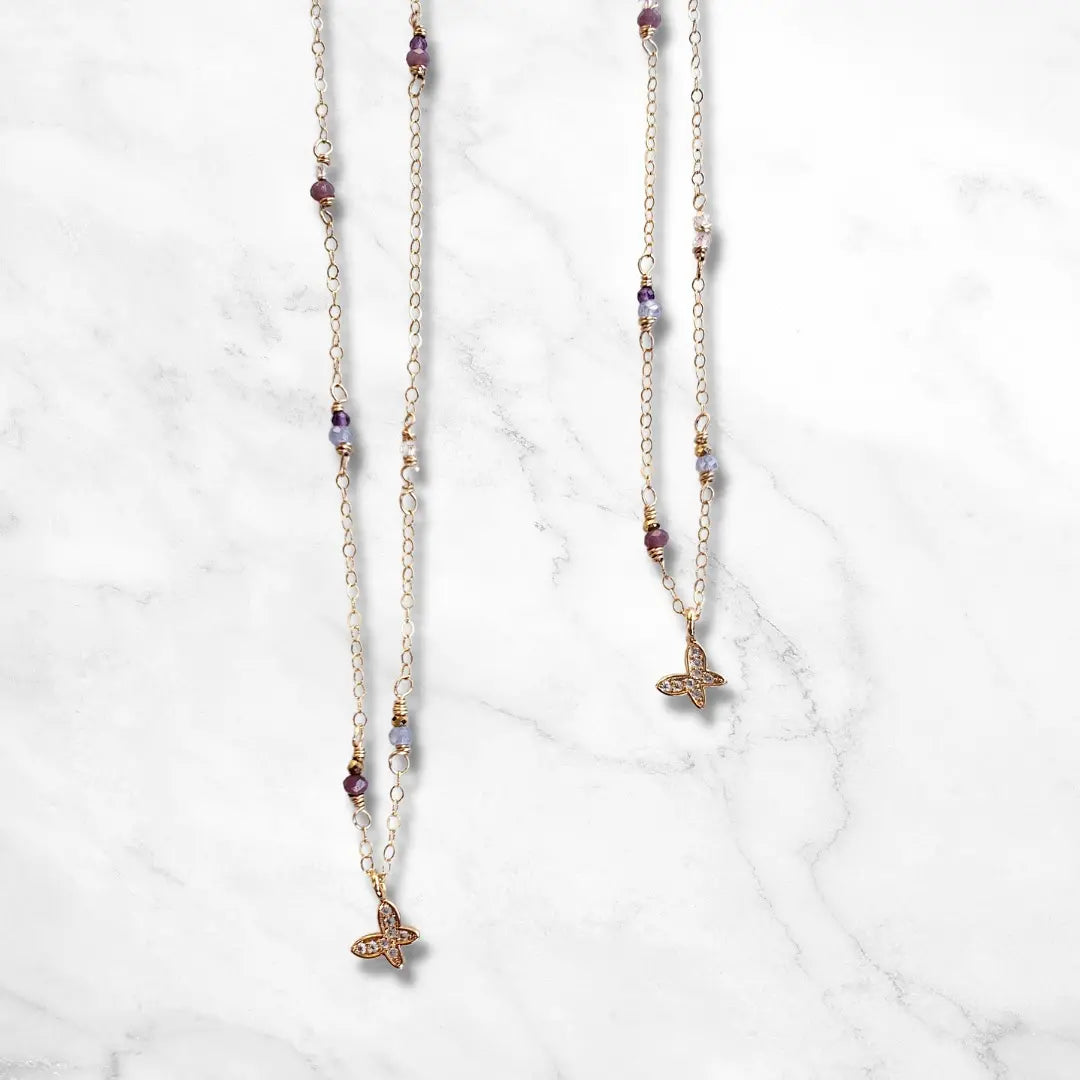Flutter Butterfly Necklace