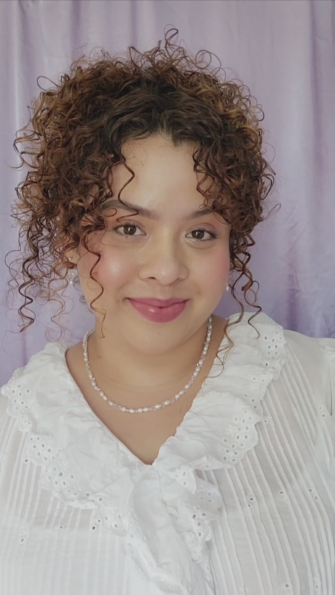 Crystal Pearl Beaded Necklace Set