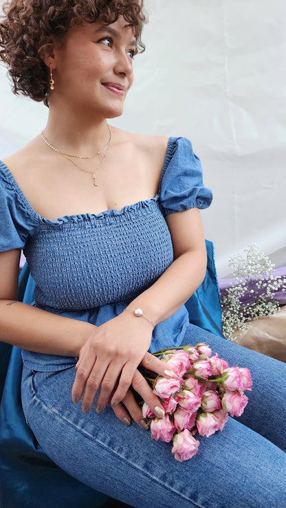 Luna Crescent Necklace