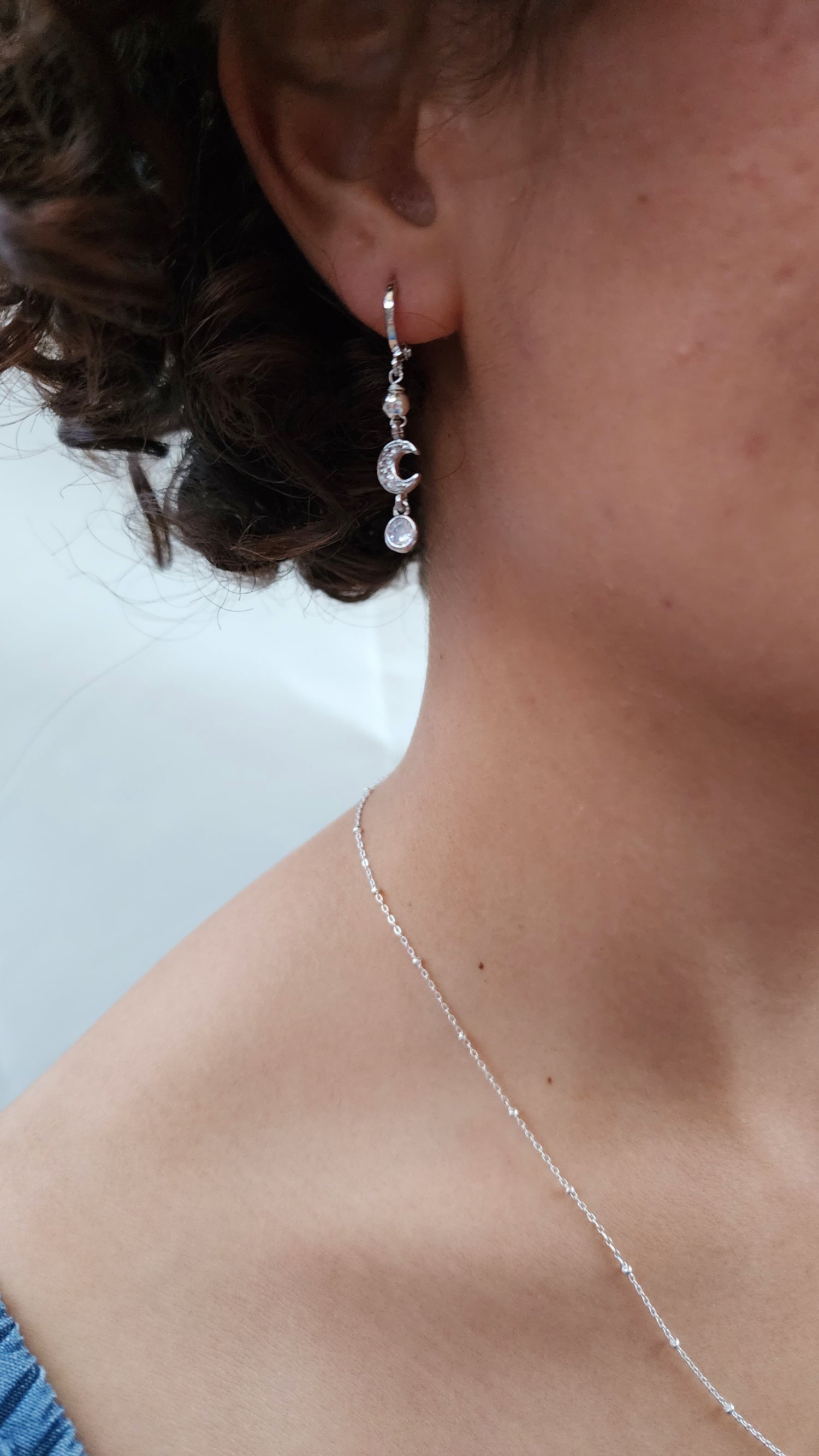 Luna Crescent Necklace