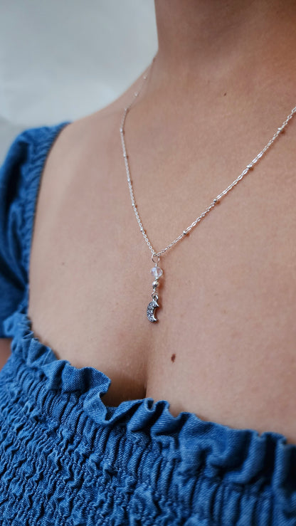 Luna Crescent Necklace