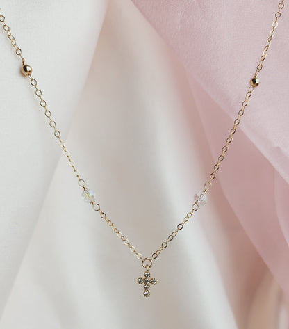 Starry Night Cross Necklace