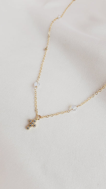 Starry Night Cross Necklace