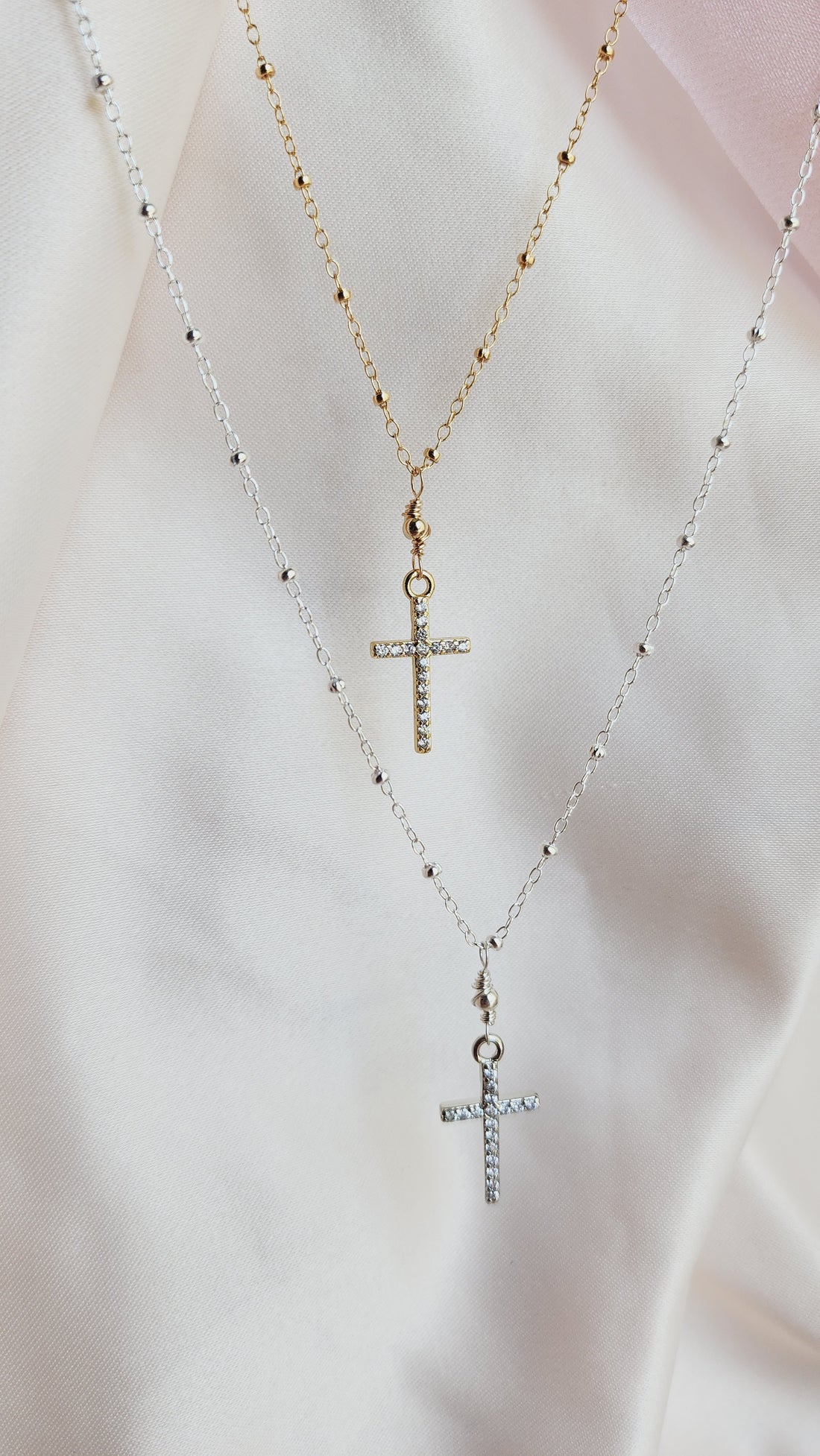 Monterey cross necklace