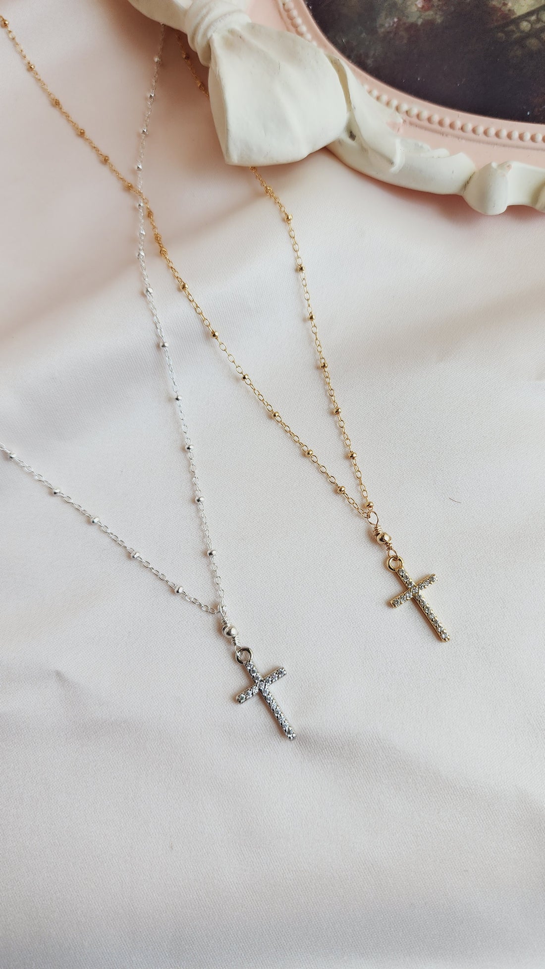 Monterey cross necklace