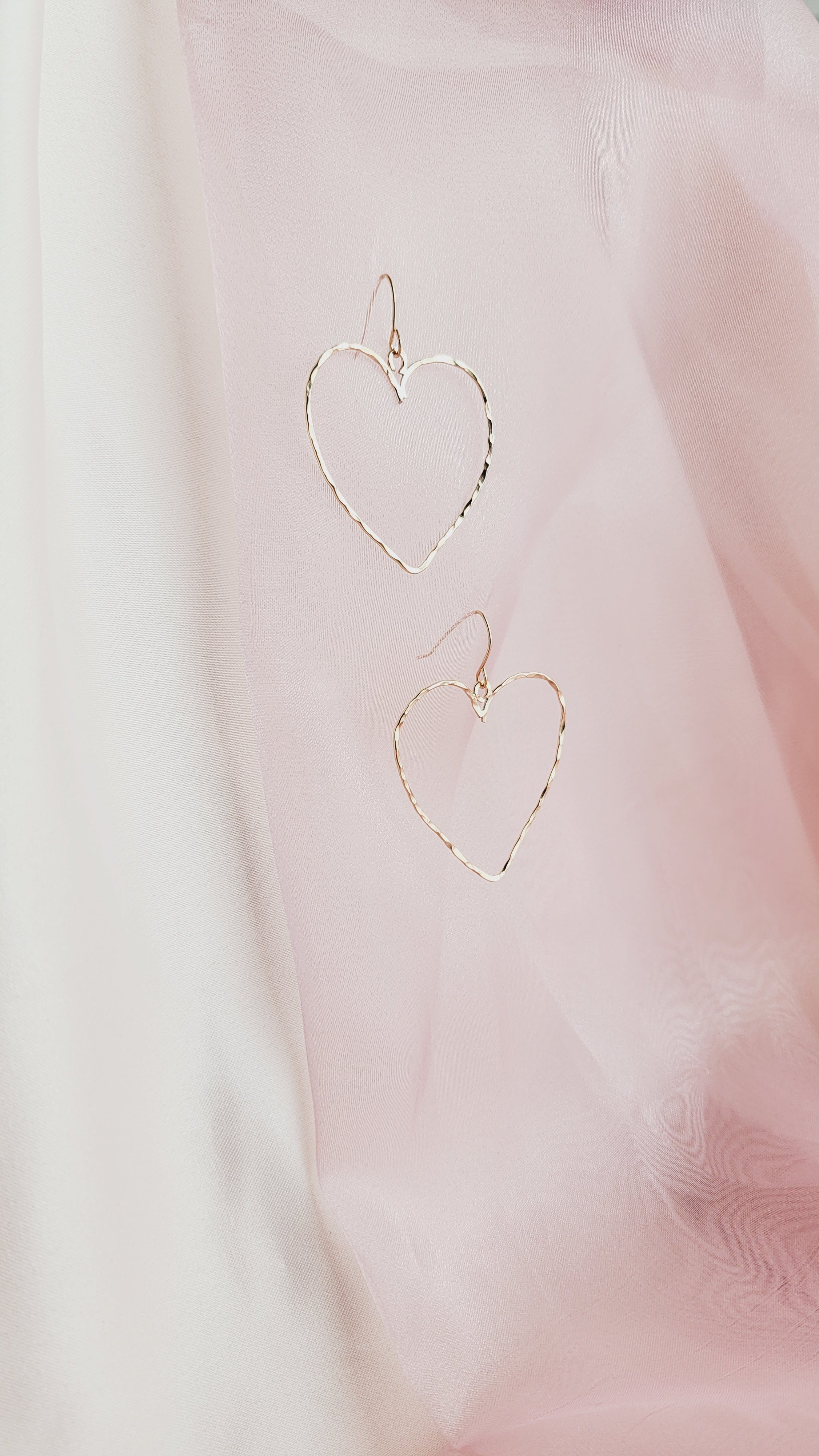 Ally Imperfect Heart Earrings