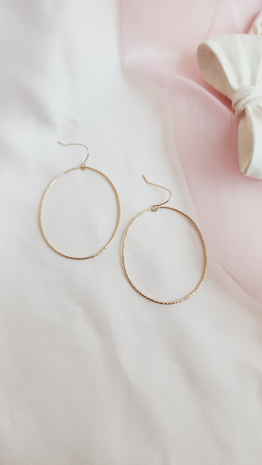 Faith Faceted Hoops