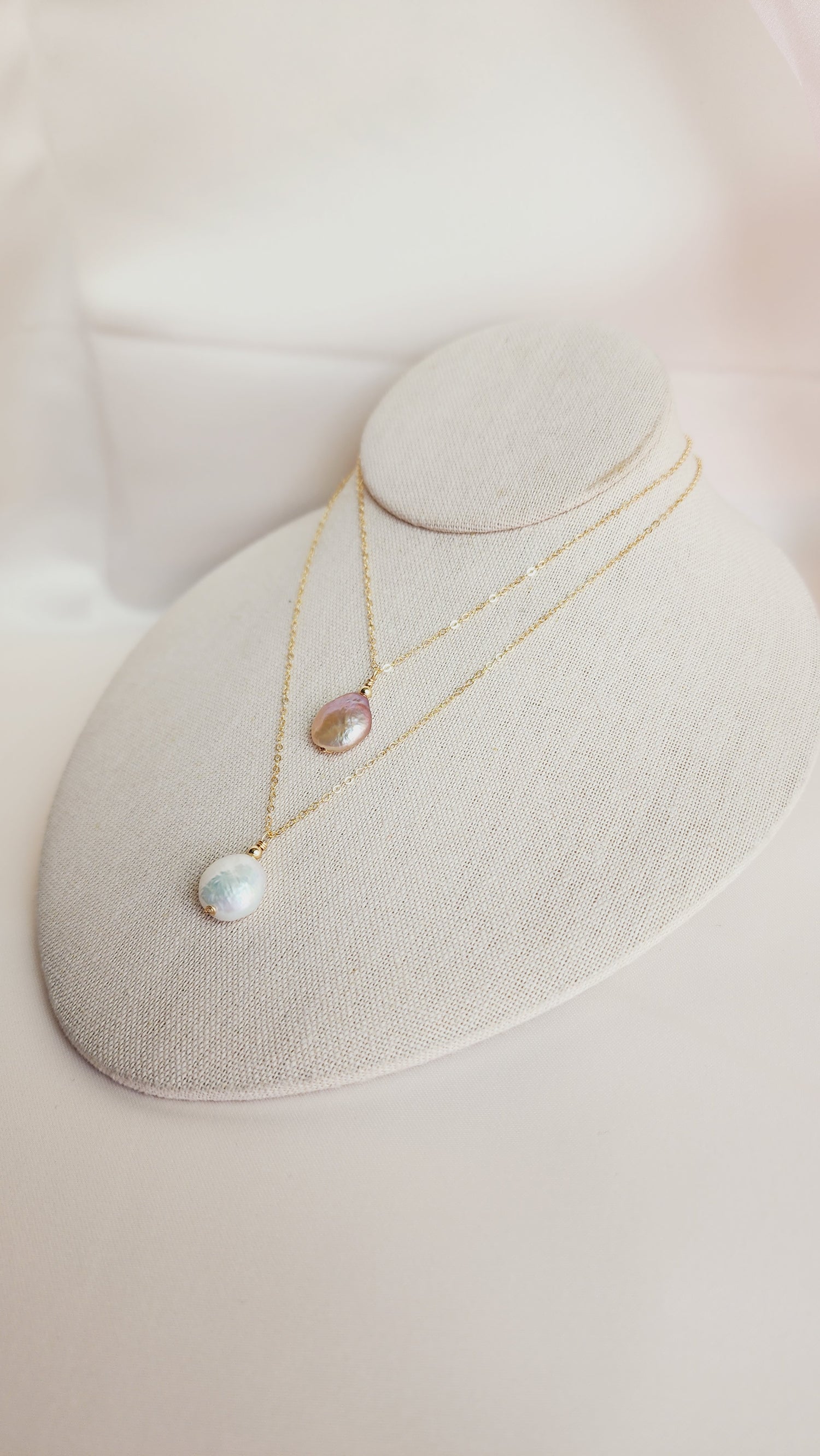 Siren Pearl Medallion Necklace