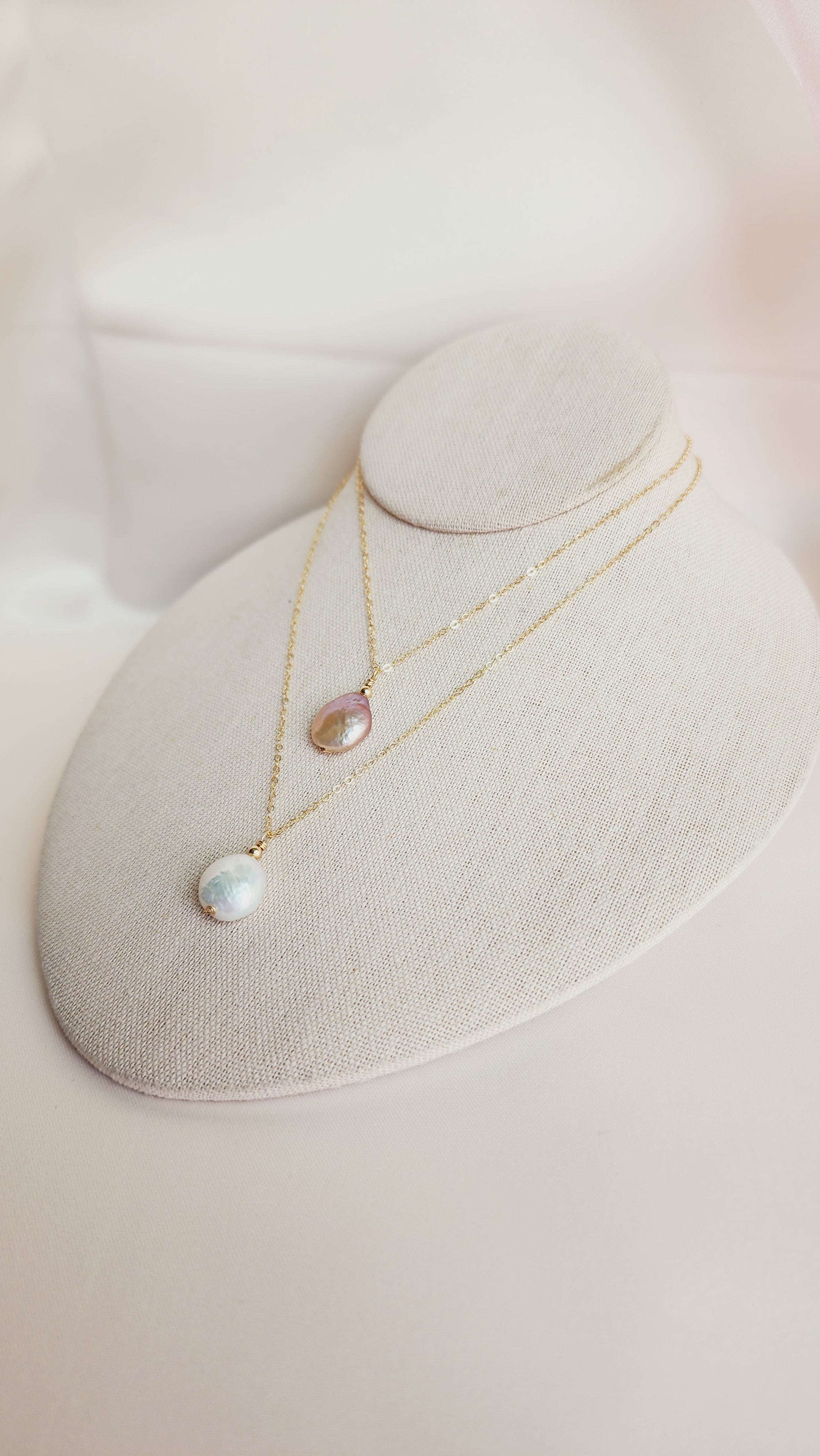 Siren Pearl Medallion Necklace