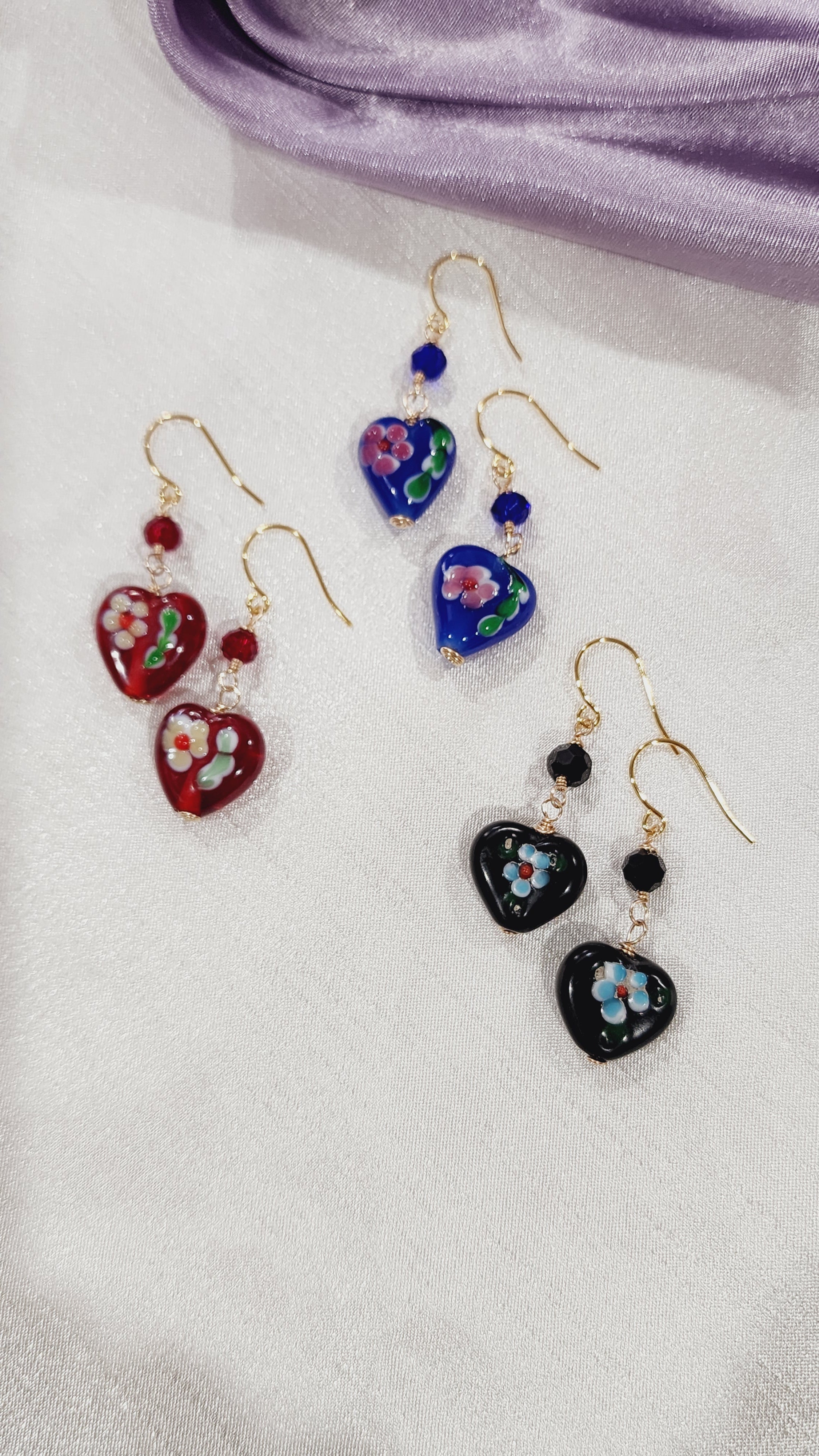 Frida Heart Earrings