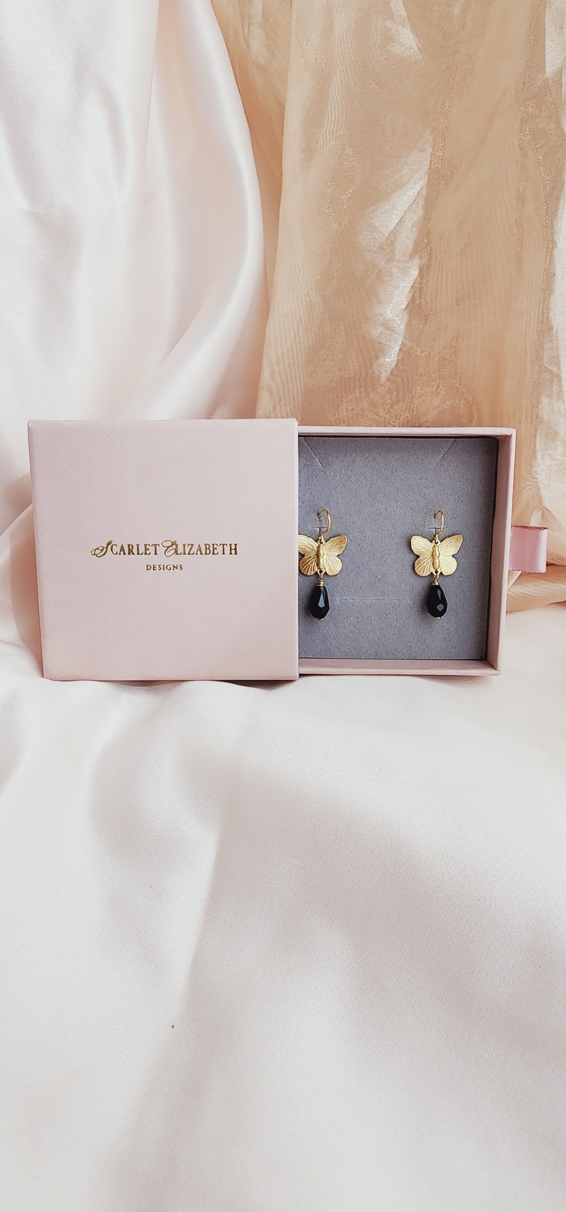 Butterfly Crystal Earrings