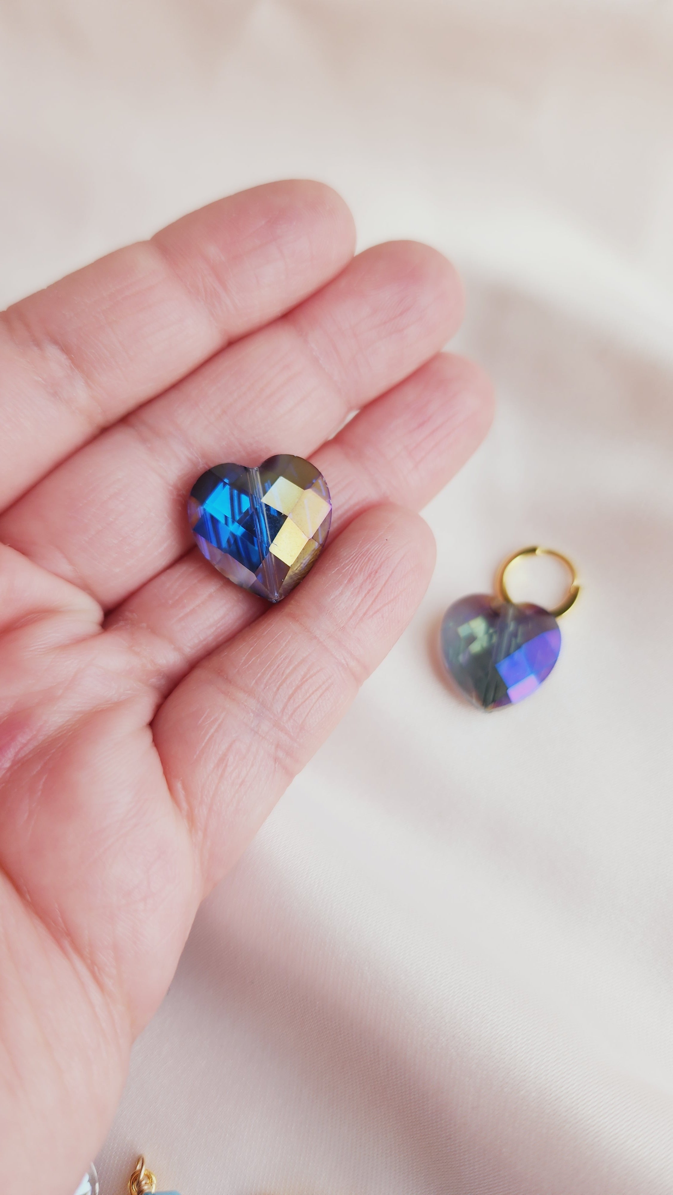 Ella Huggie Heart Earrings