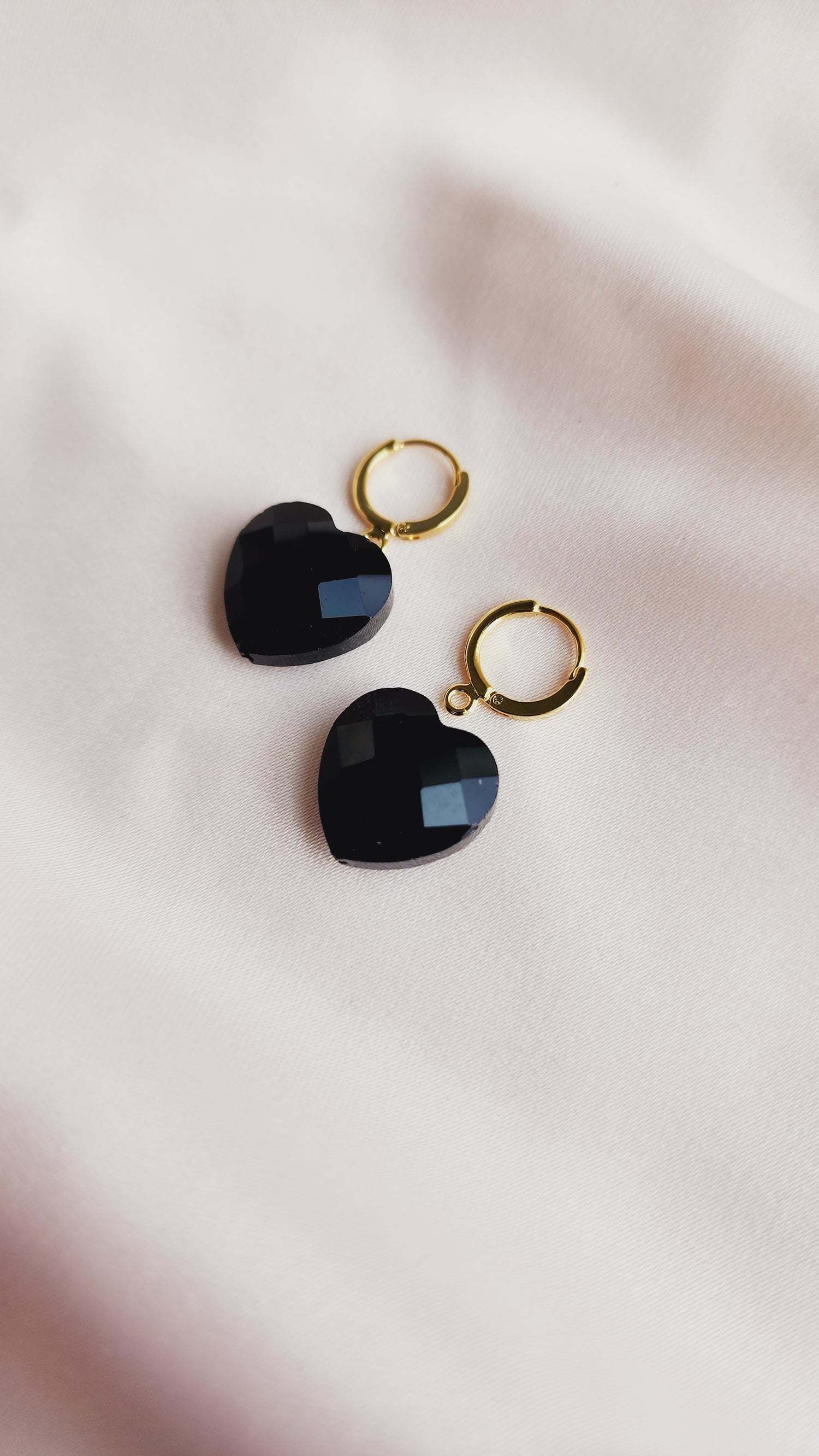 Ella Huggie Heart Earrings