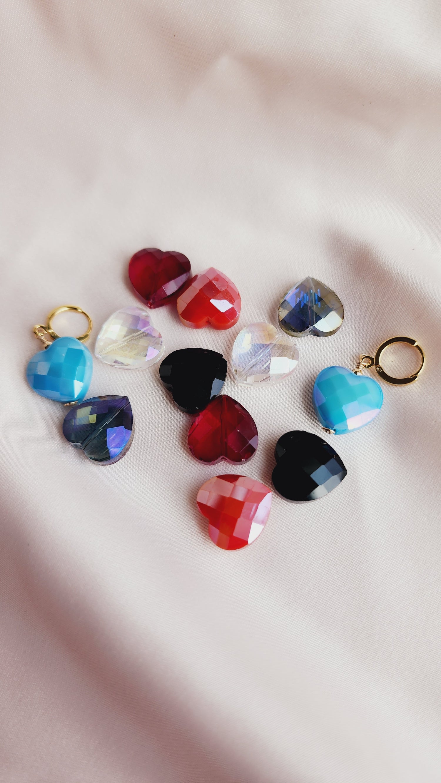 Ella Huggie Heart Earrings