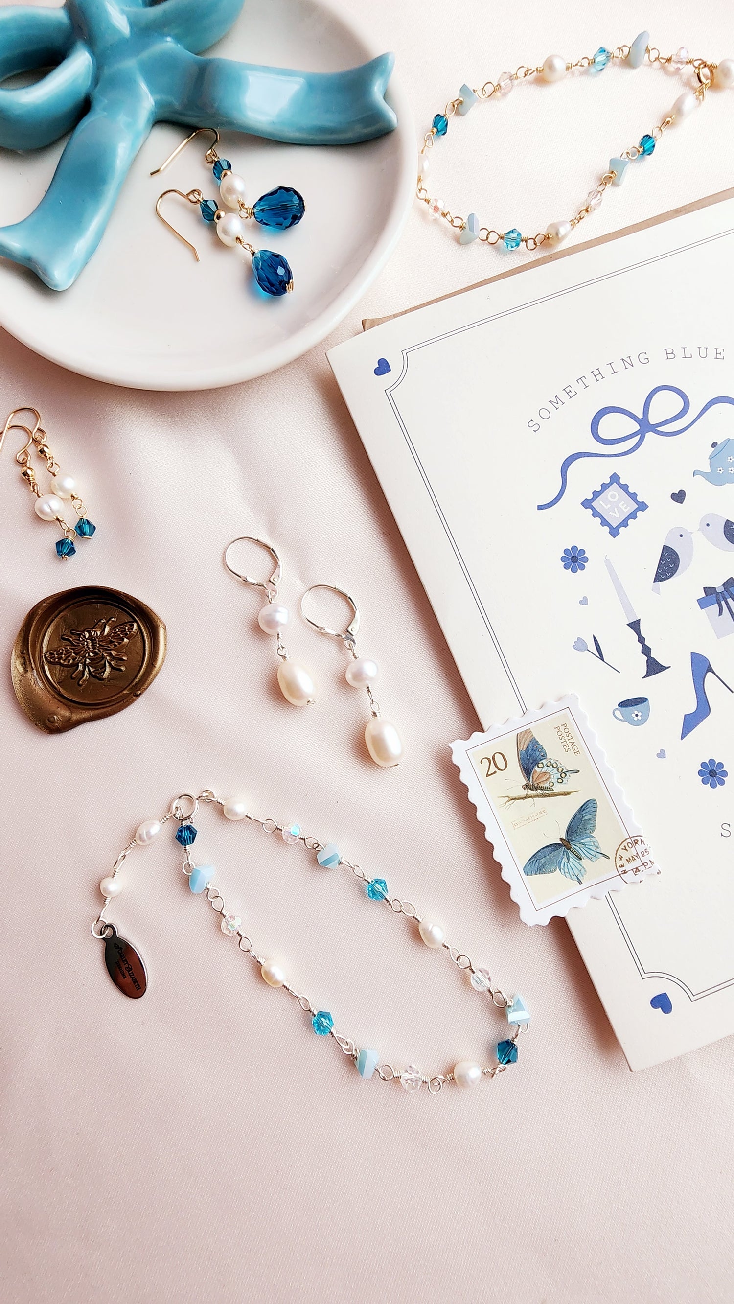 Something Blue Earrings