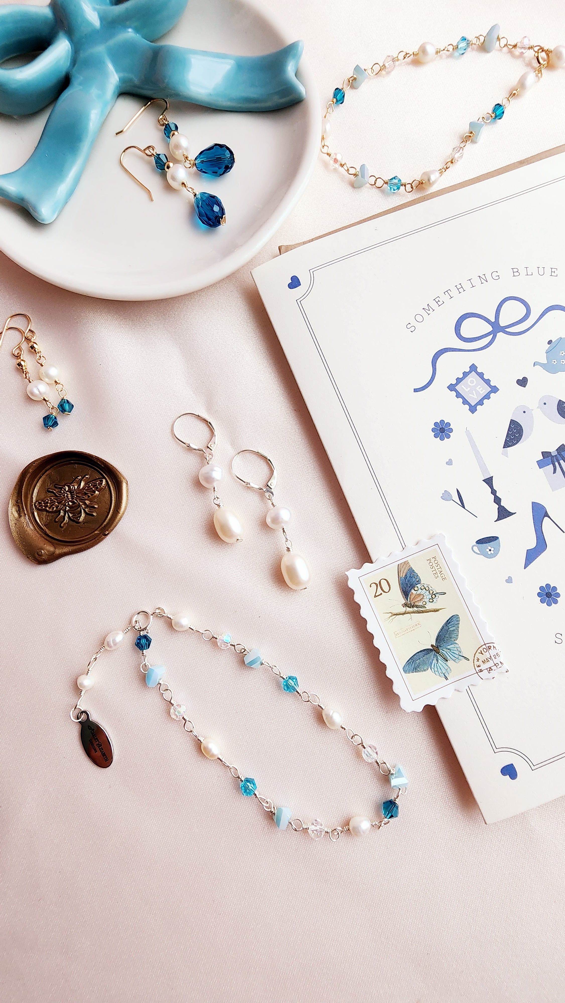 Something Blue Earrings