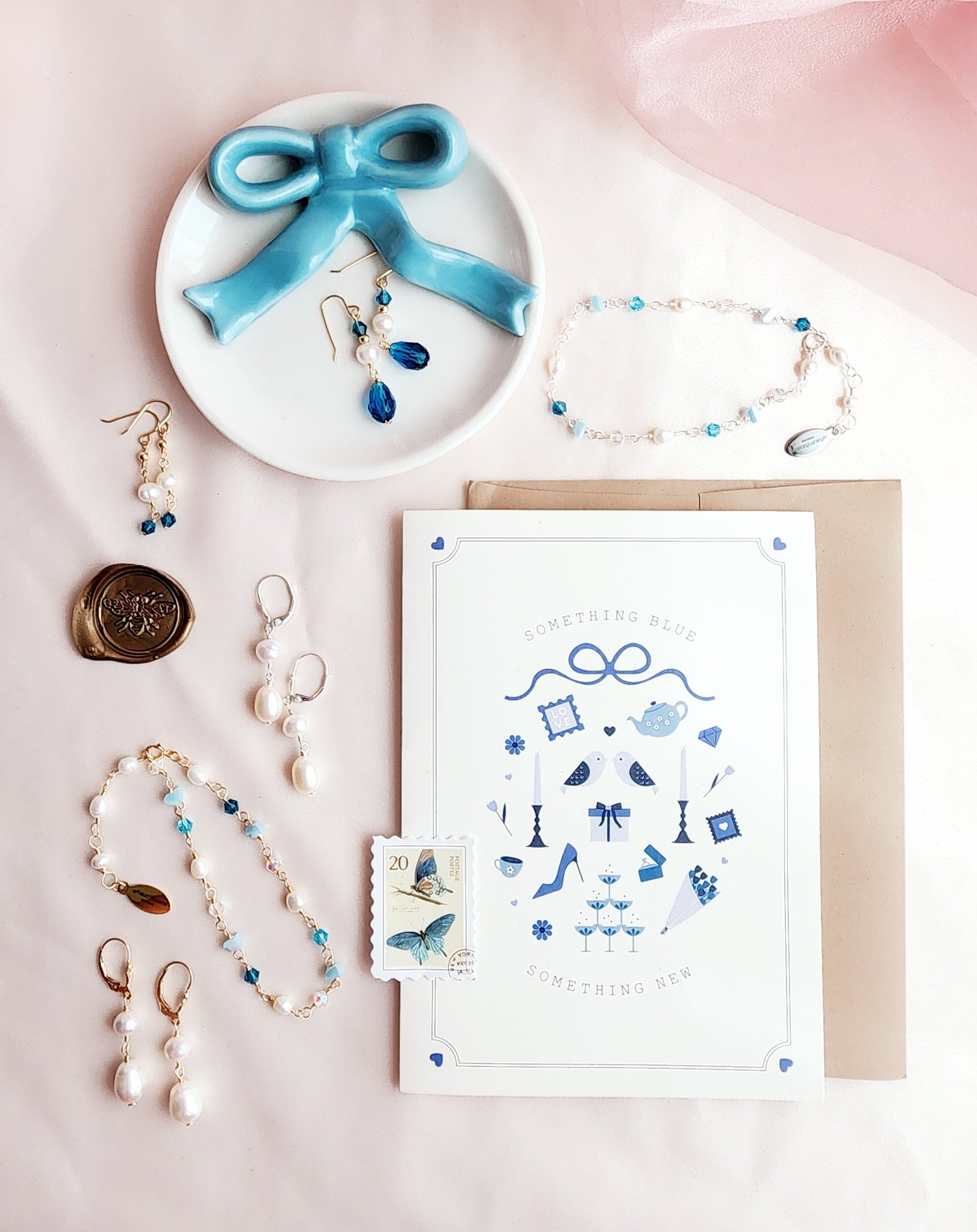 Something Blue Earrings