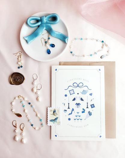 Something Blue Earrings