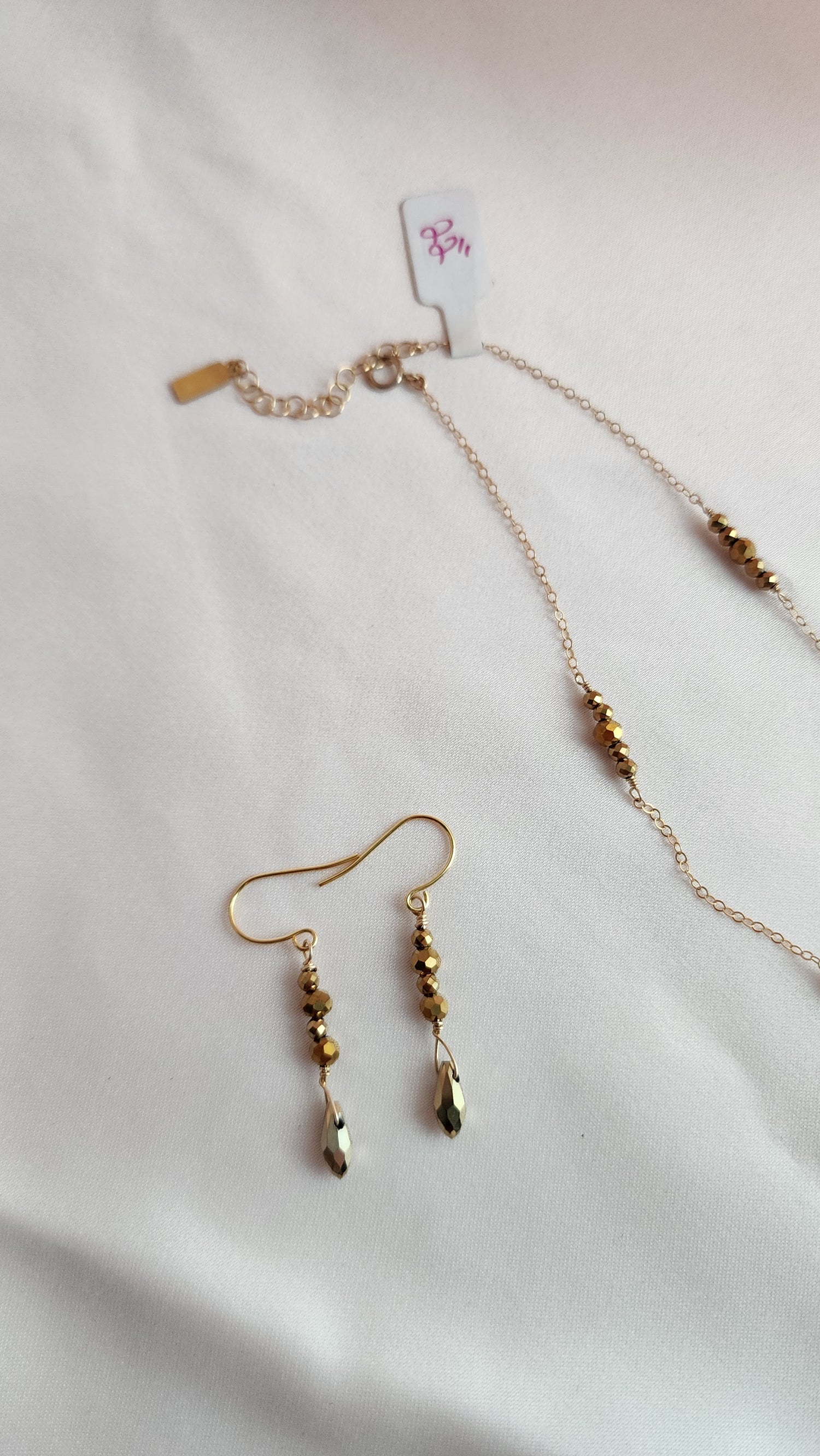 Cherub Necklace Set | 14kt gold fill