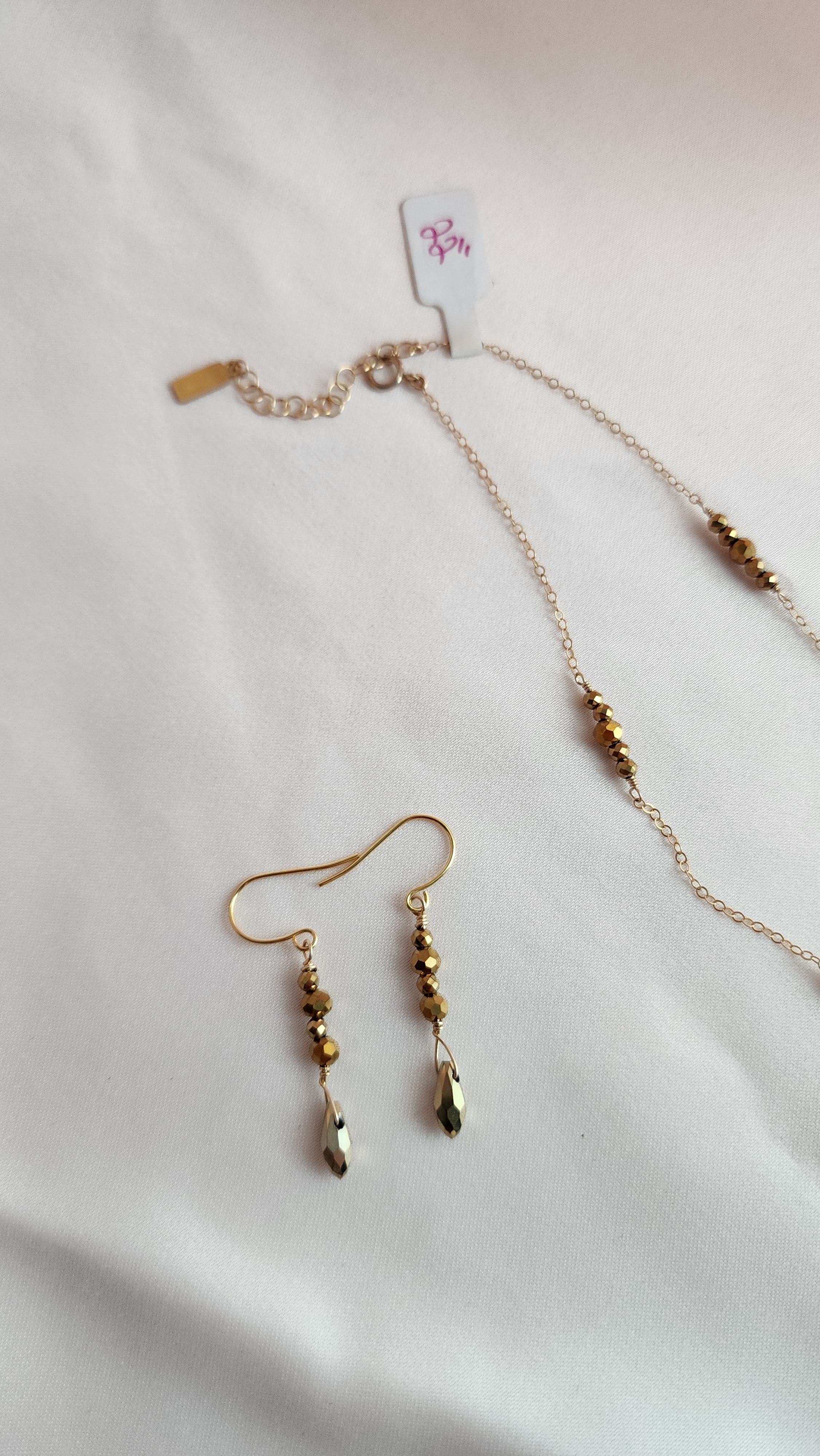 Cherub Necklace Set | 14kt gold fill