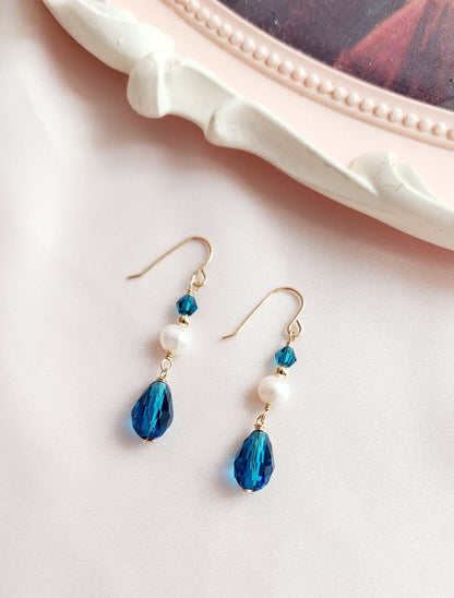 Something Blue Earrings