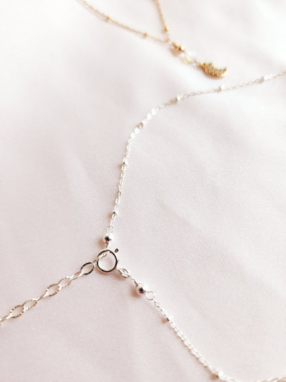 Luna Crescent Necklace