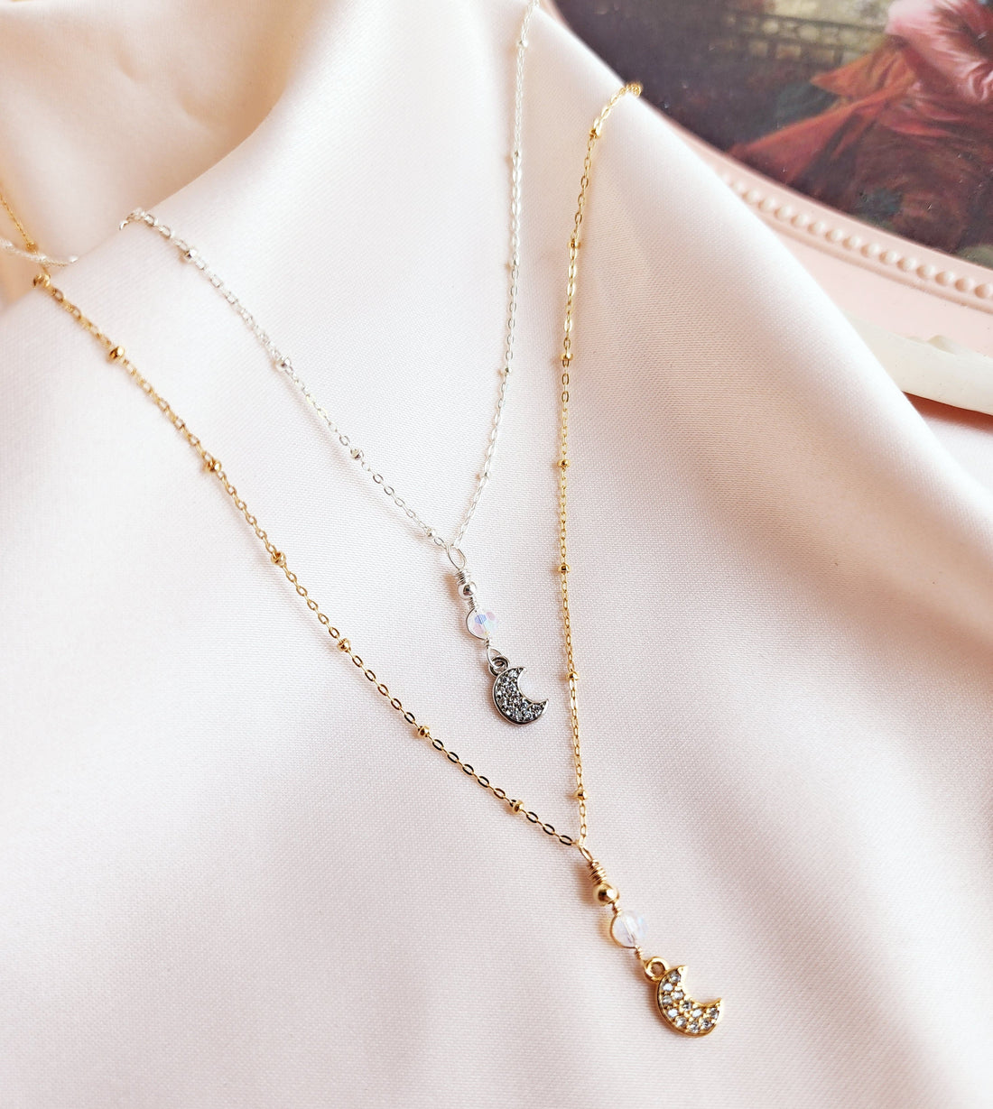 Luna Crescent Necklace