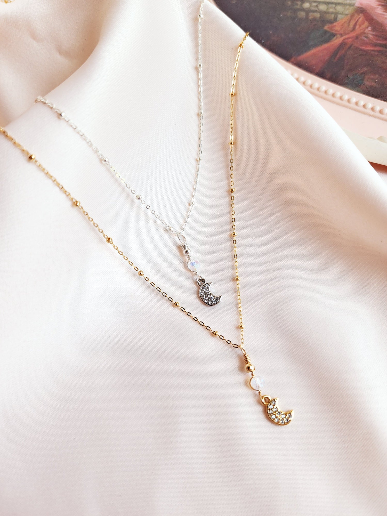 Luna Crescent Necklace