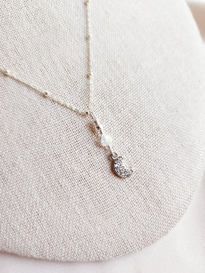 Luna Crescent Necklace