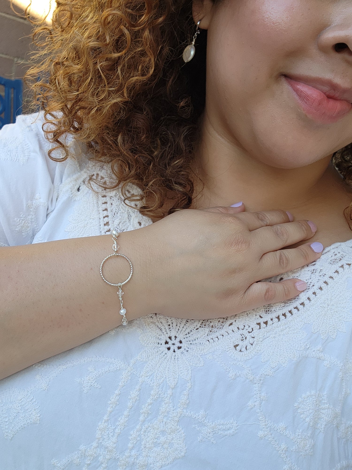 Twisted Halo Bracelet