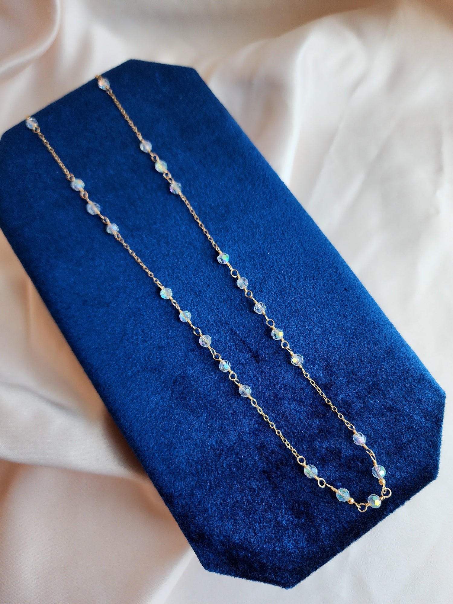 Crystal Layering Necklace — Halo | 14kt Gold Fill &amp; Sterling Silver