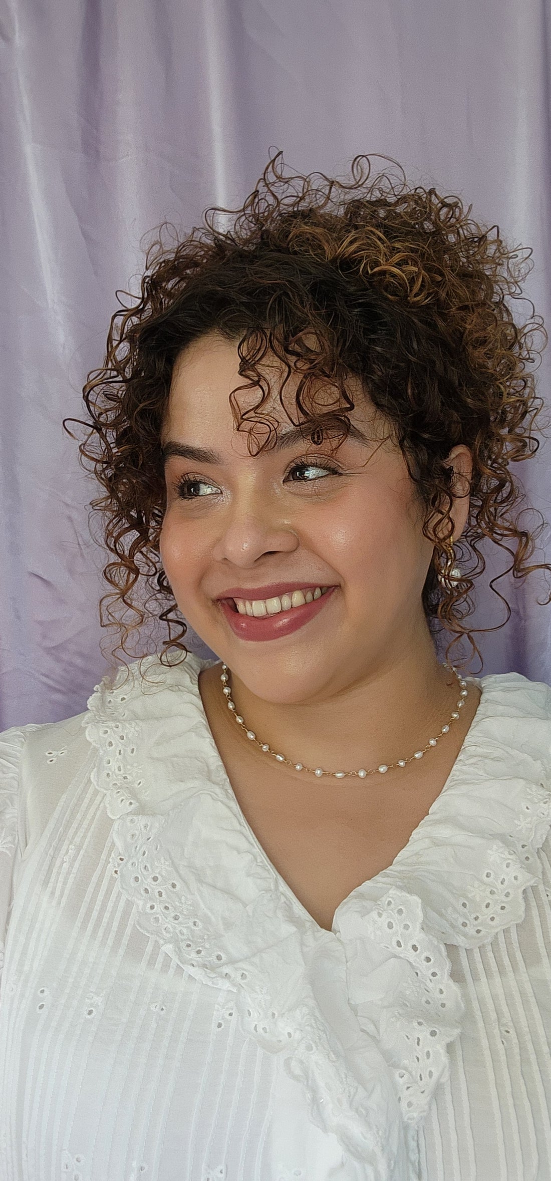 Linked Pearl Necklace | Sterling Silver &amp; Gold