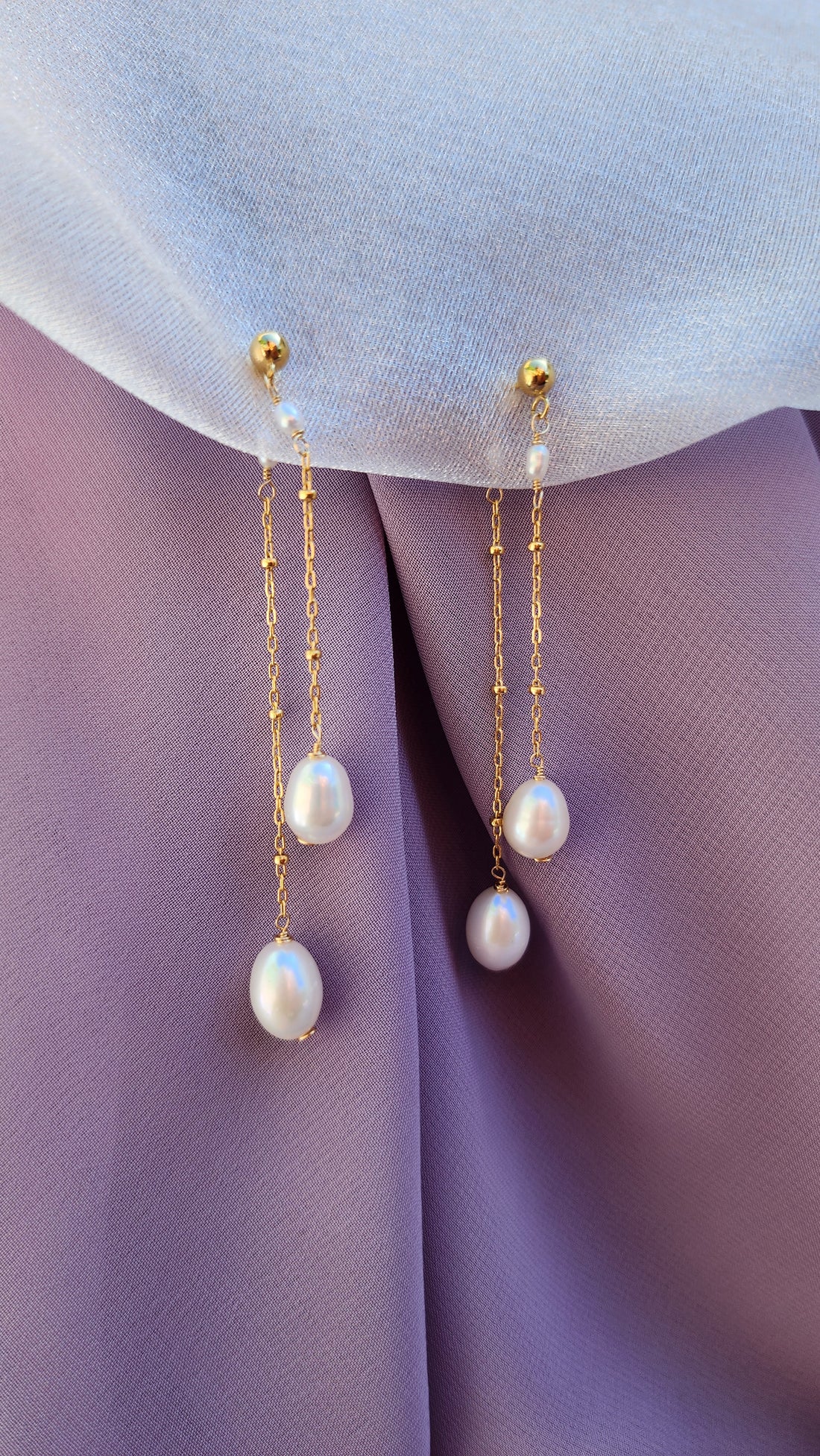 Athena Pearl Earrings