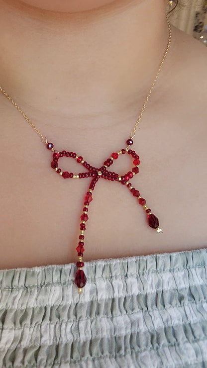 A New Christmas Bow Earrings Necklace Bracelet | Classic Christmas Bow Jewelry | R.Lauren Inspired | Ralph Lauren Christmas